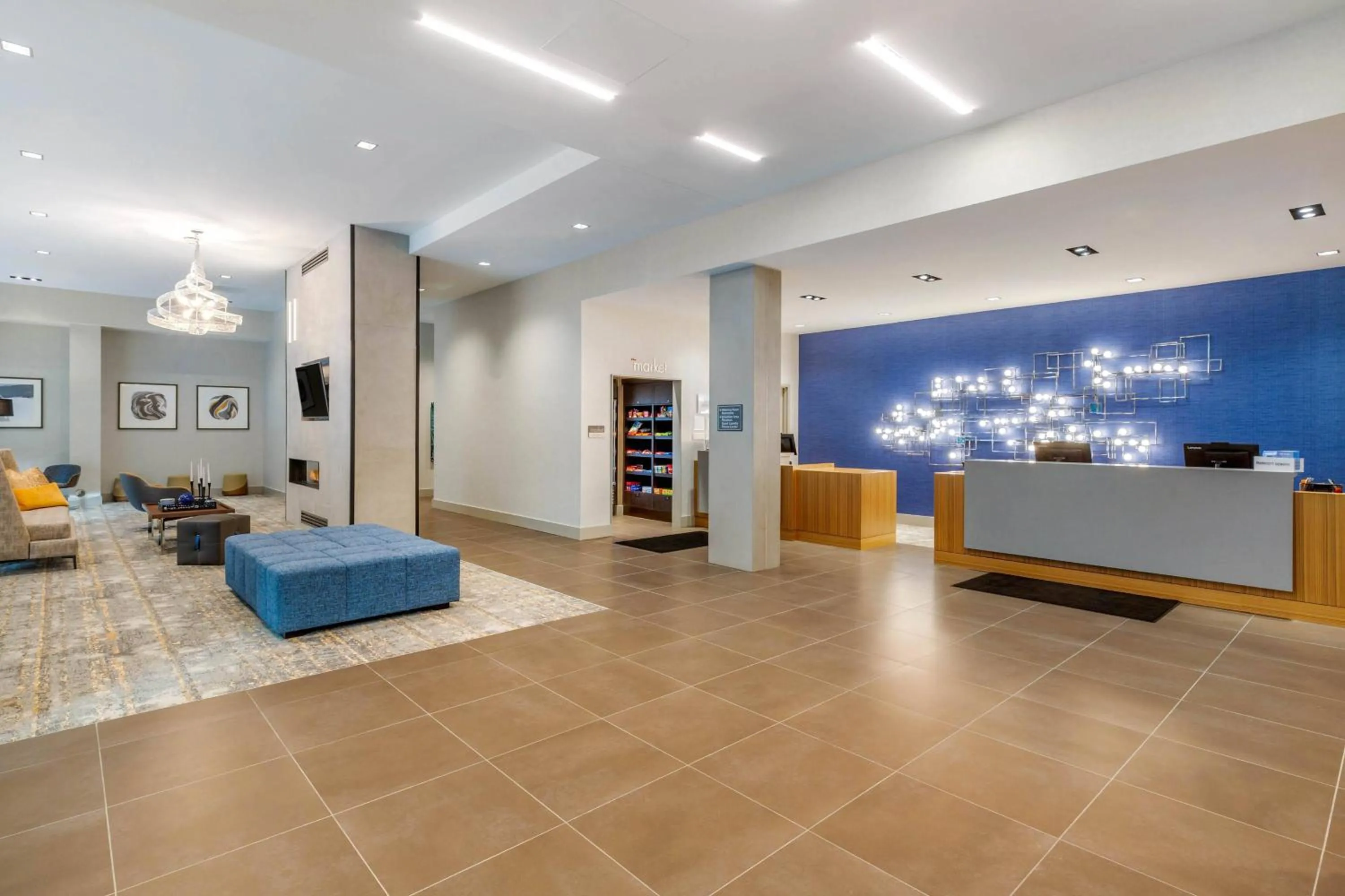 Lobby or reception in Residence Inn Providence Downtown