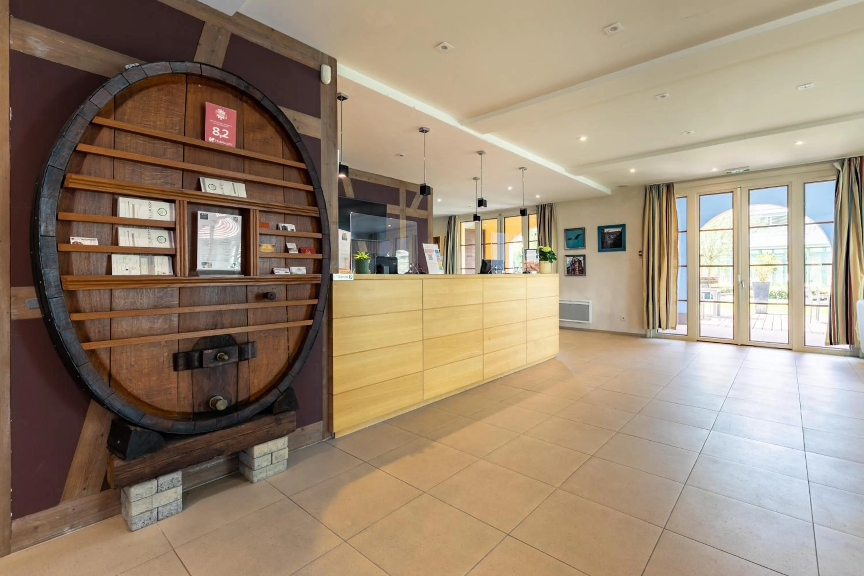 Lobby or reception in Résidence Pierre & Vacances Le Clos d'Eguisheim