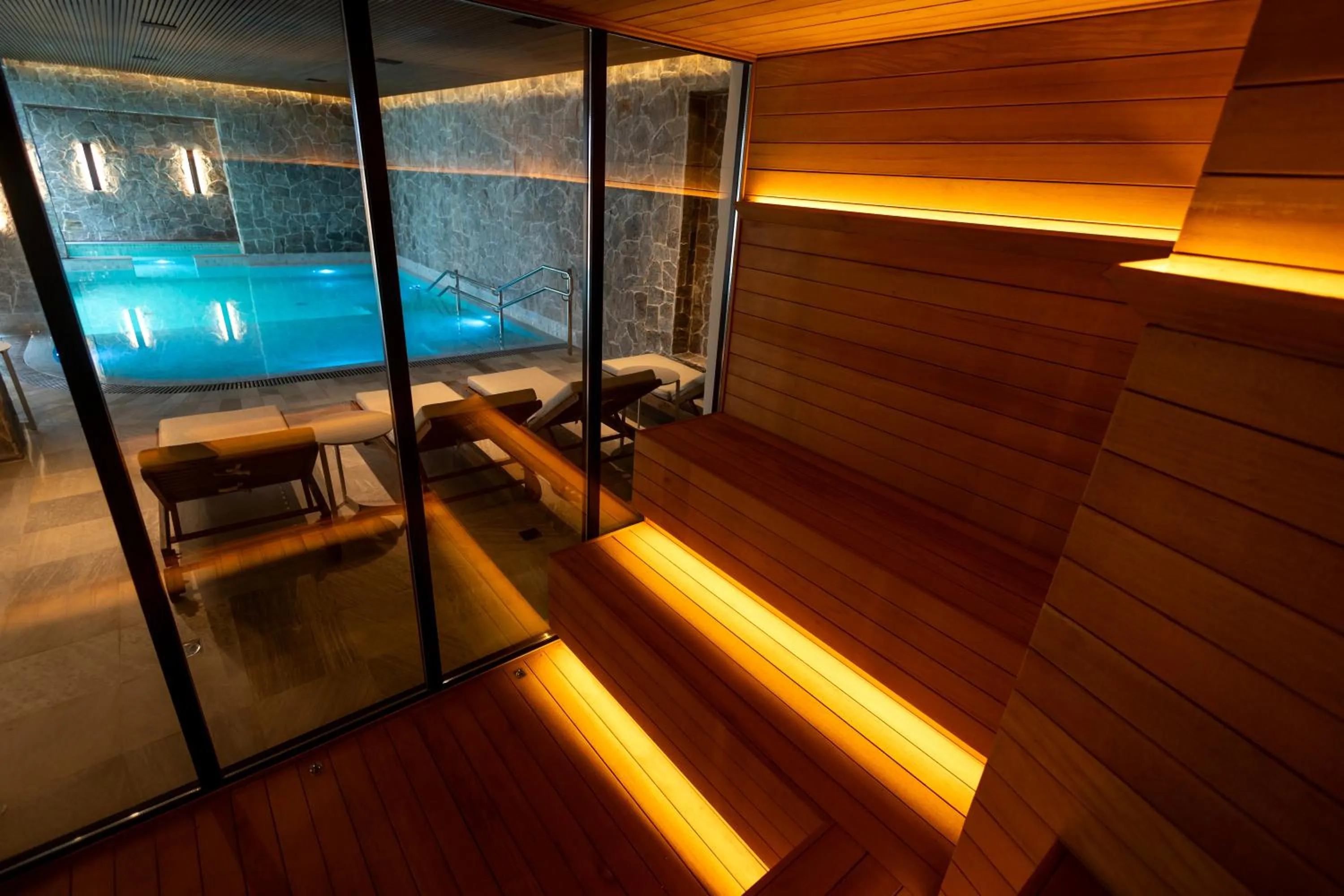 Sauna in Monthez Hotel & Eventos