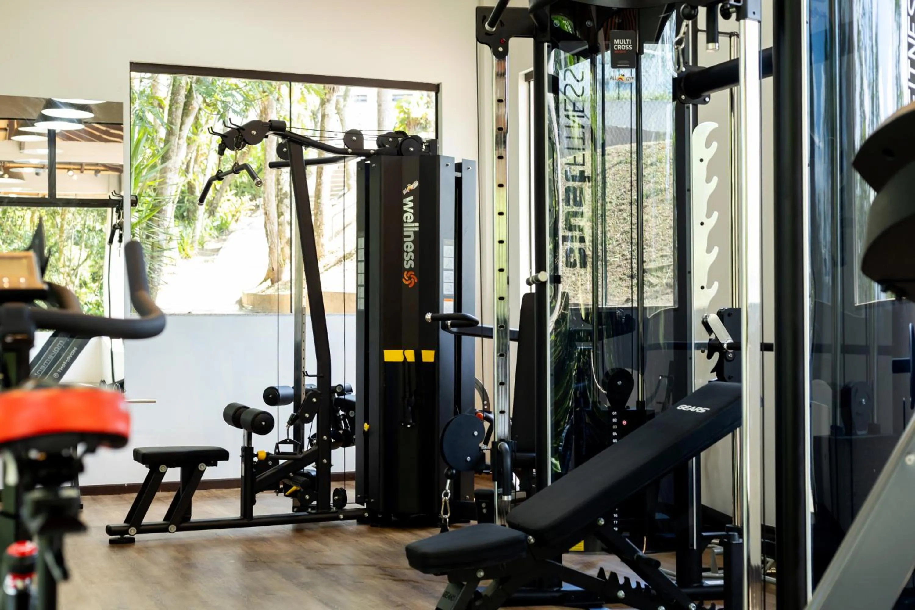 Fitness centre/facilities in Monthez Hotel & Eventos