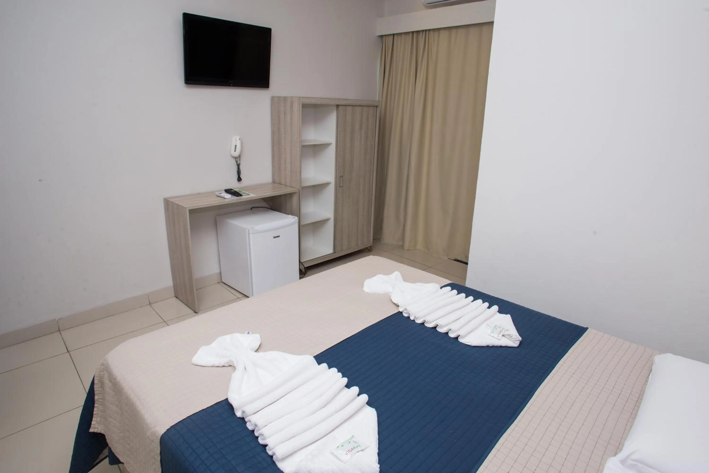 Bed in Pousada Orla dos Corais