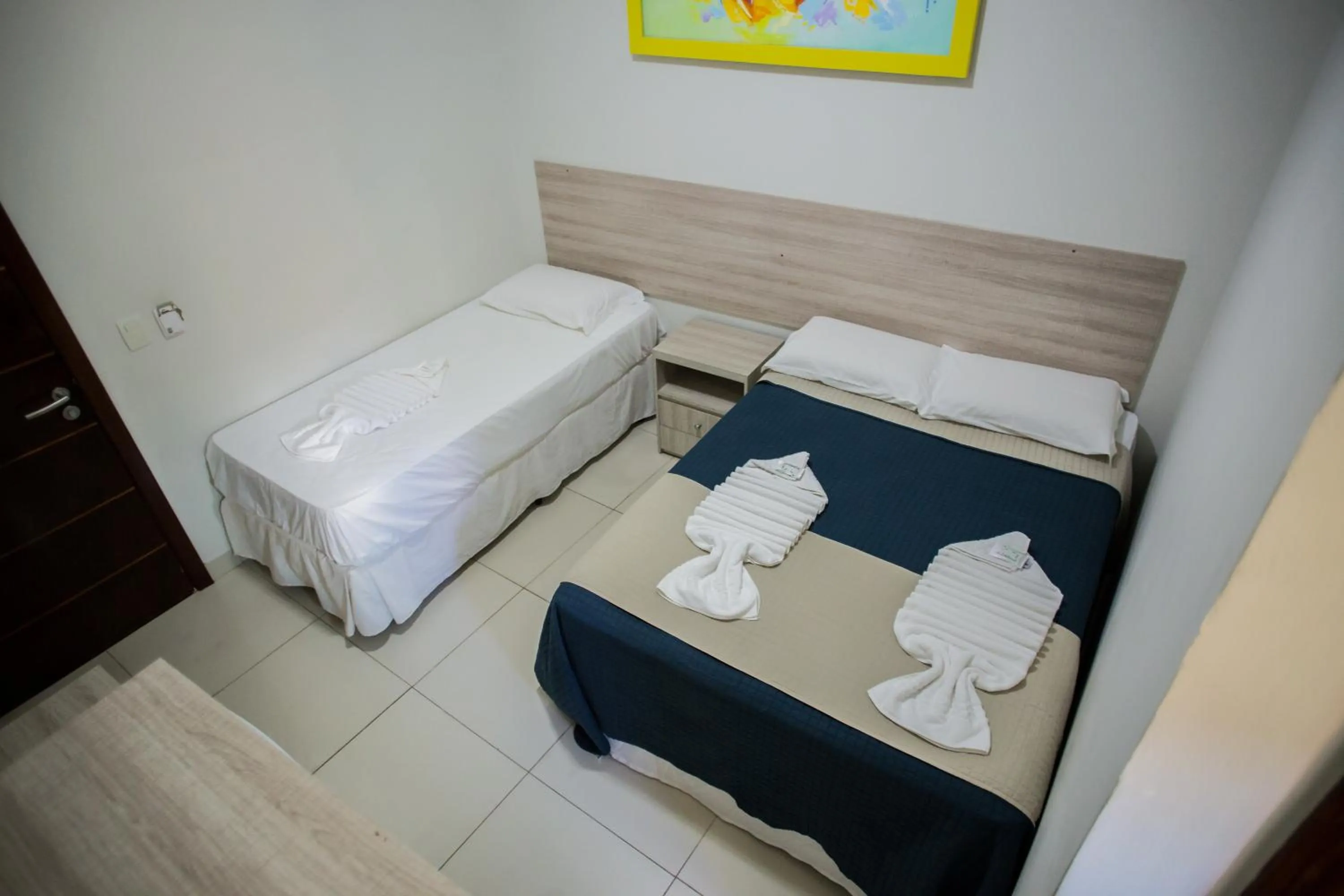 Bed in Pousada Orla dos Corais