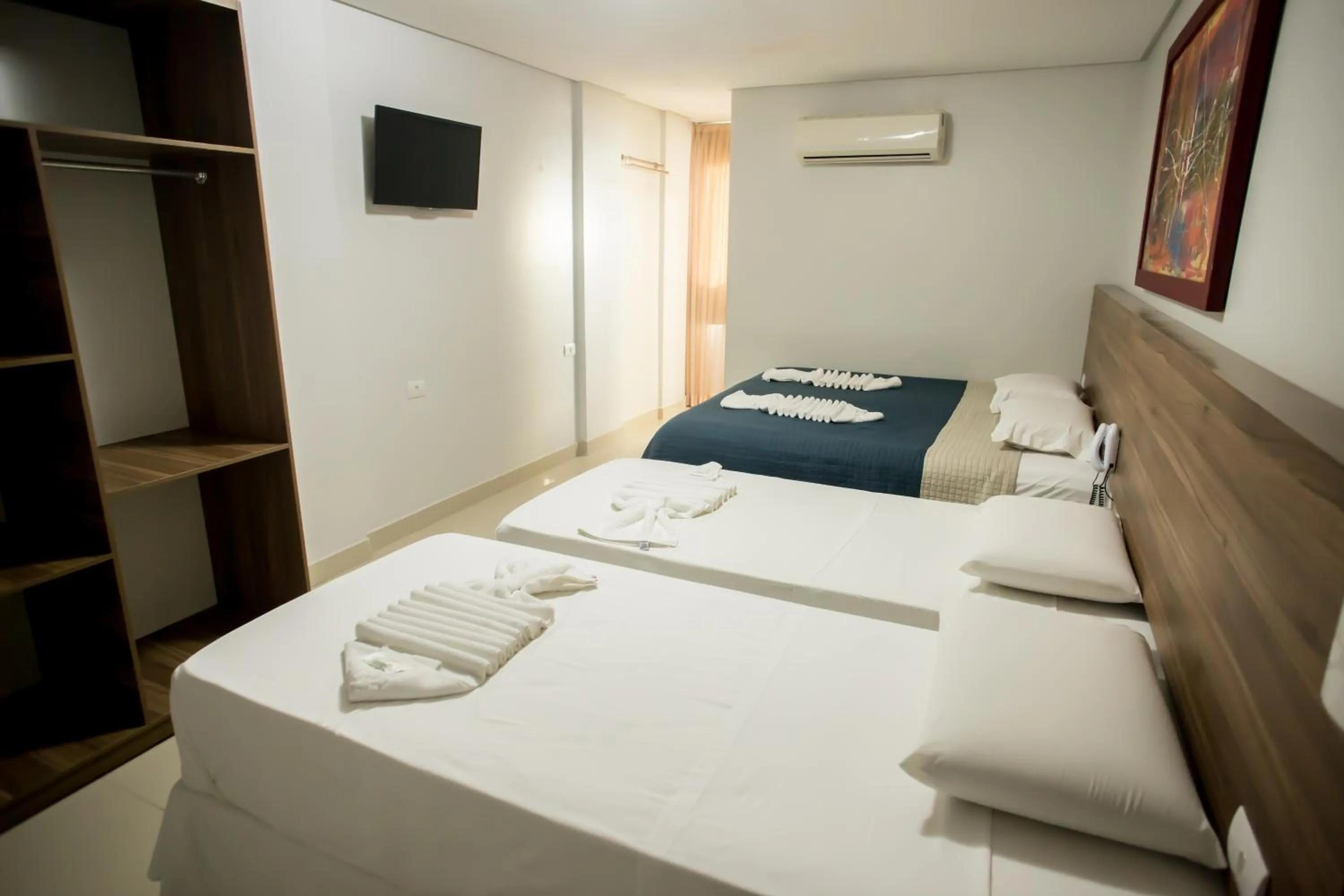 Bed in Pousada Orla dos Corais