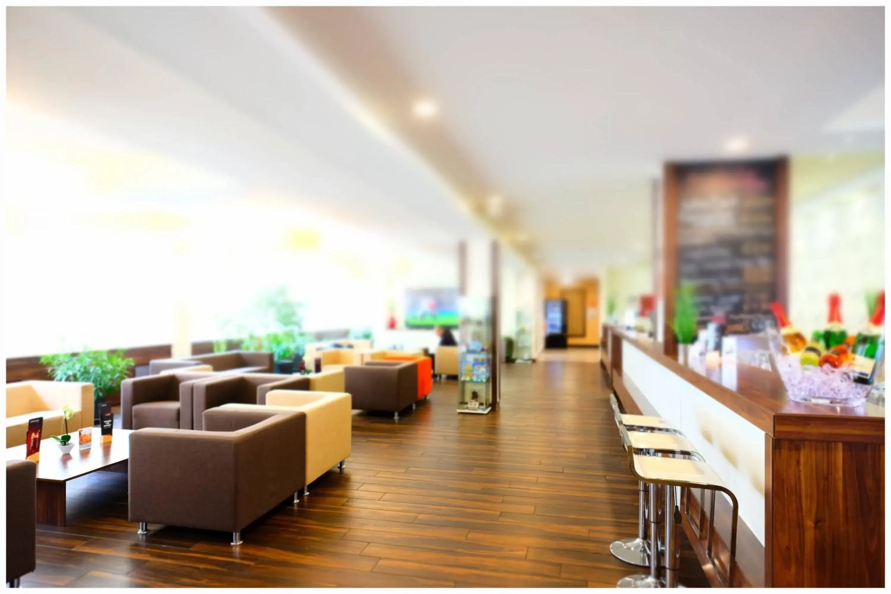 Lobby or reception in Motel Plus Berlin Lobby or reception in Motel Plus Berlin