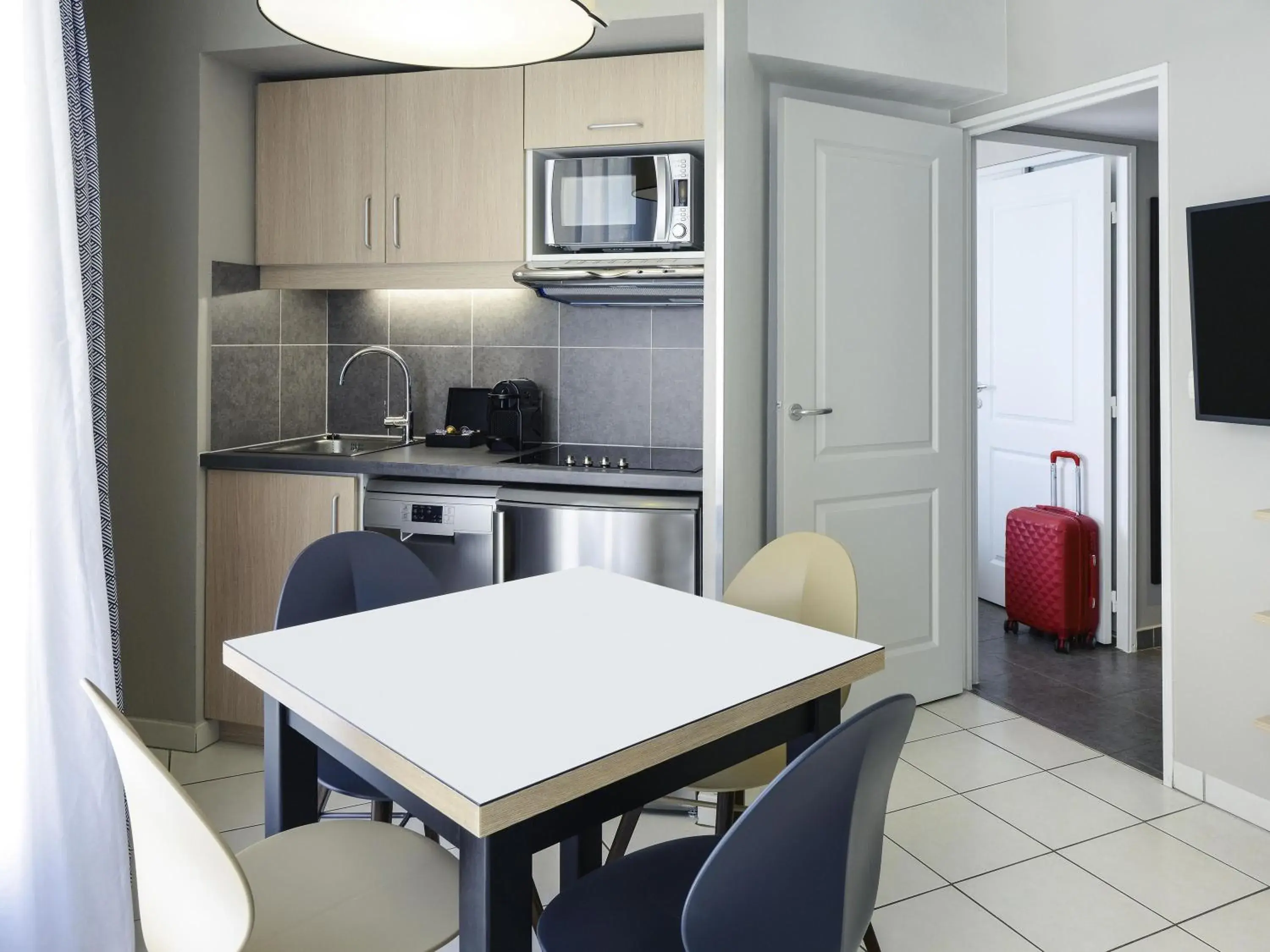 Bedroom in Aparthotel Adagio Monaco Monte Cristo Bedroom in Aparthotel Adagio Monaco Monte Cristo