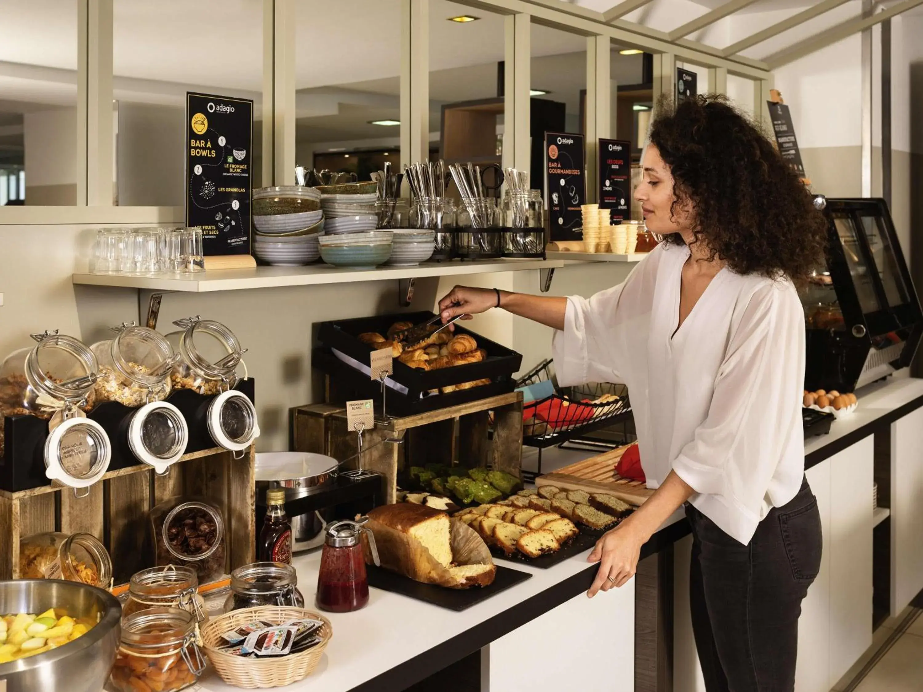 Breakfast in Aparthotel Adagio Monaco Monte Cristo Breakfast in Aparthotel Adagio Monaco Monte Cristo