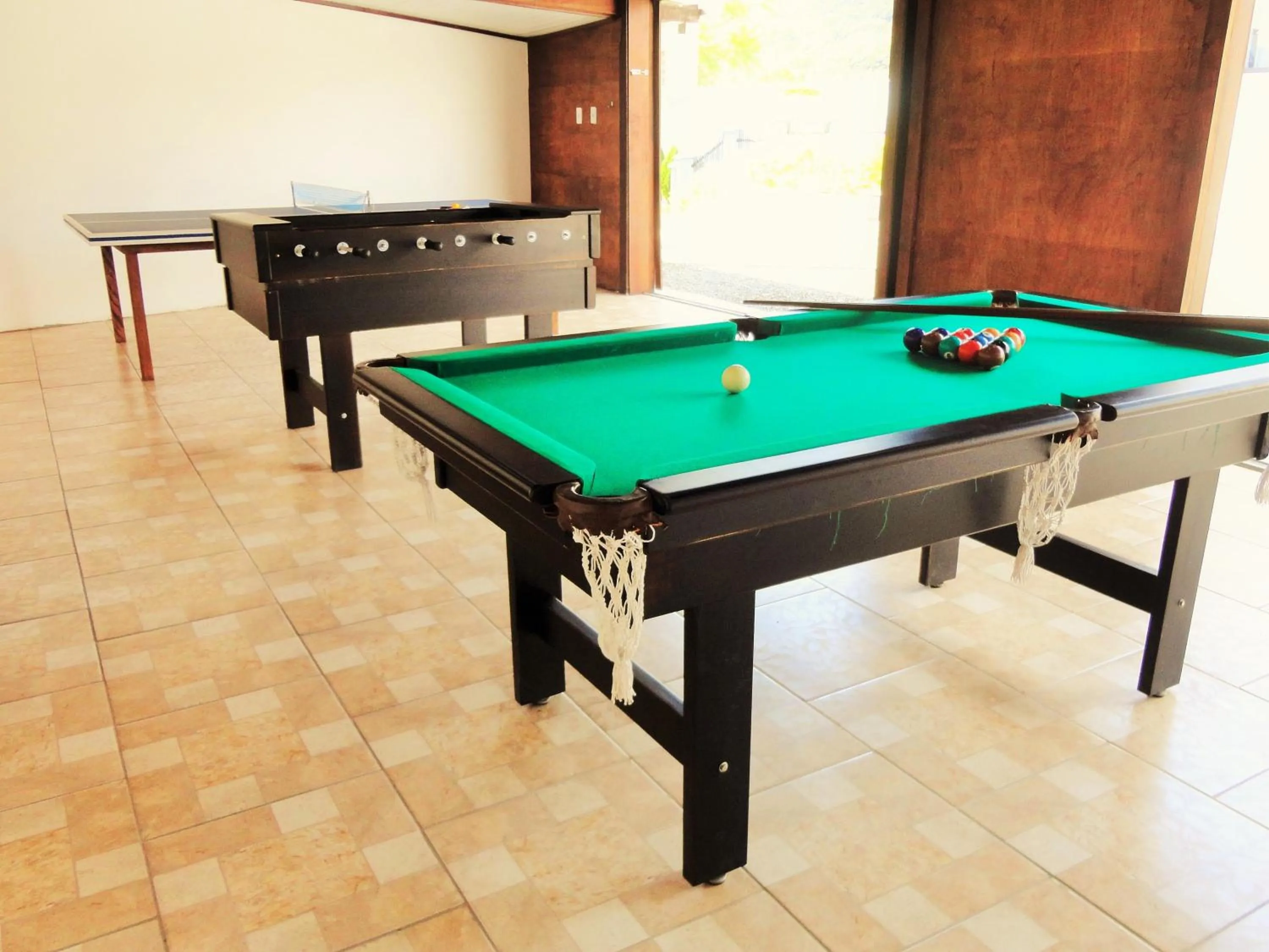 Billiard in Hotel Brasil