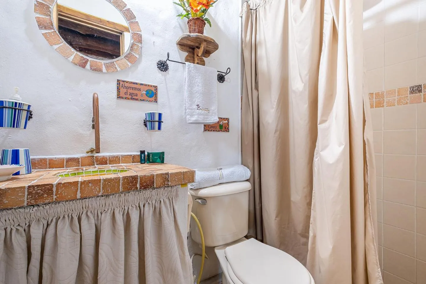 Bathroom in Ayenda Boutique Macaregua Girón