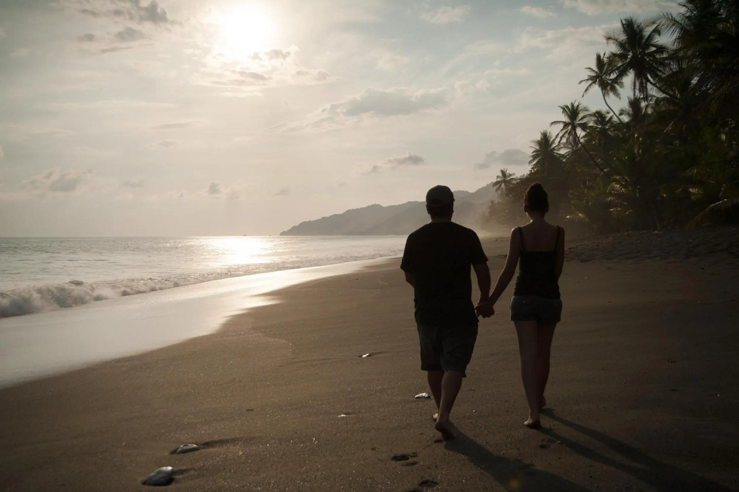 Beach in La Leona Eco Lodge