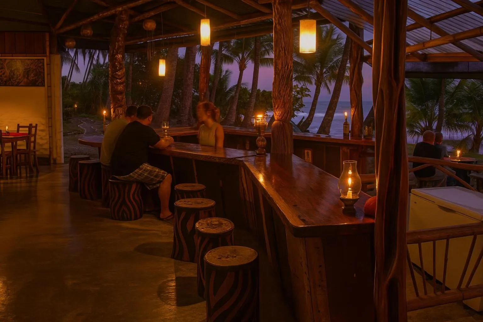 Restaurant/places to eat in La Leona Eco Lodge