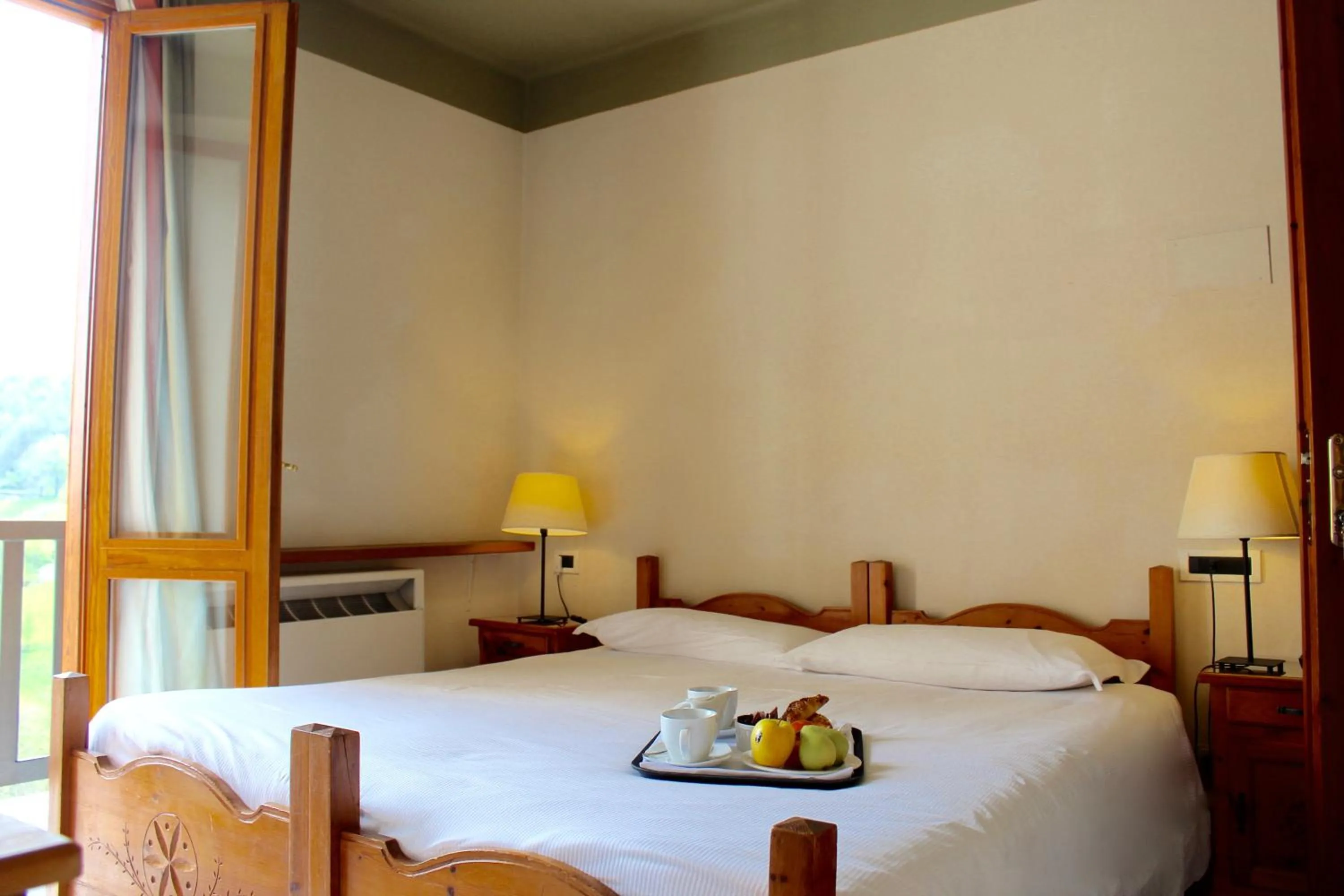 Bed in Hotel Miramonti Family & SPA