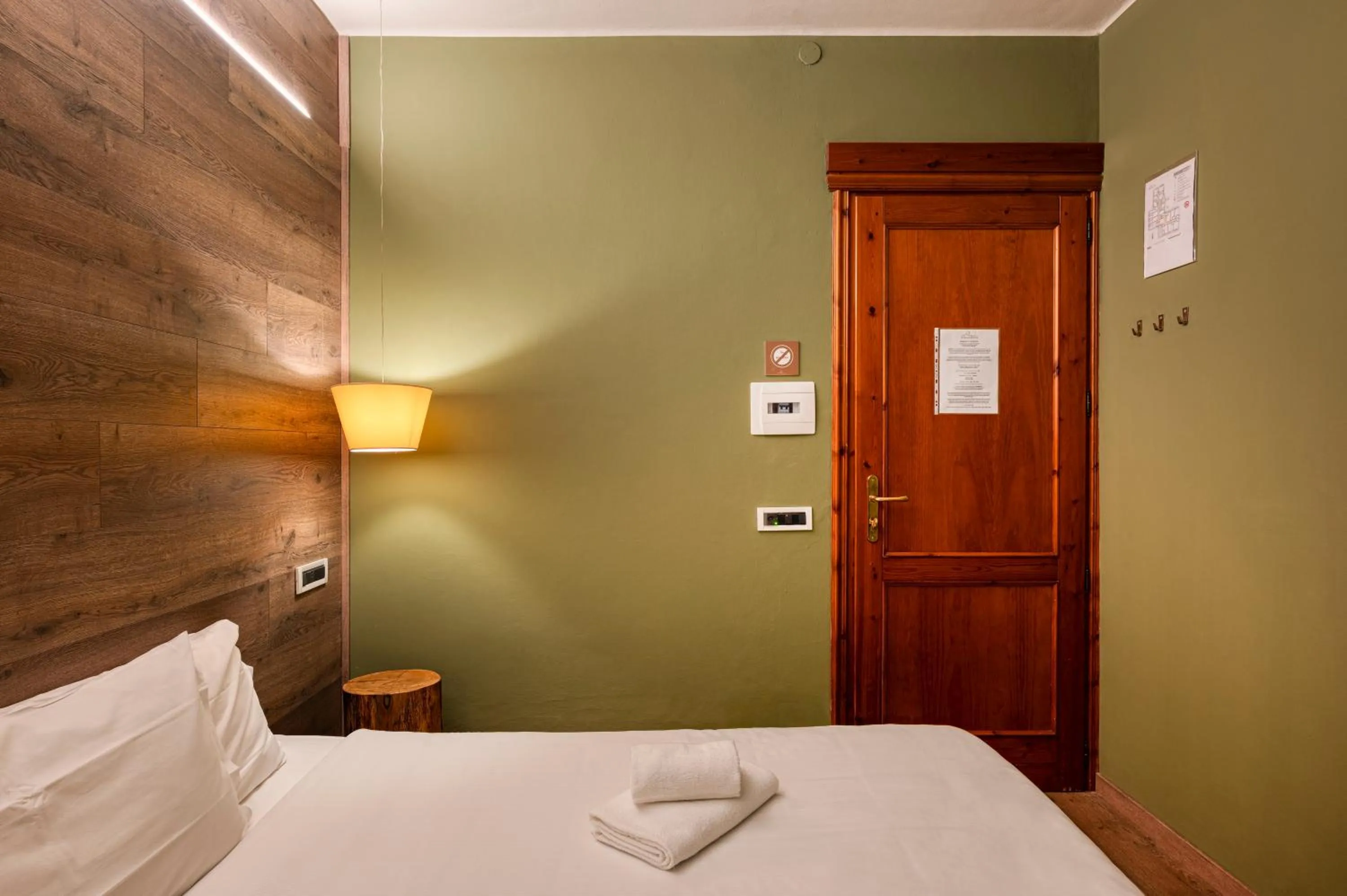 Bed in Hotel Miramonti Family & SPA