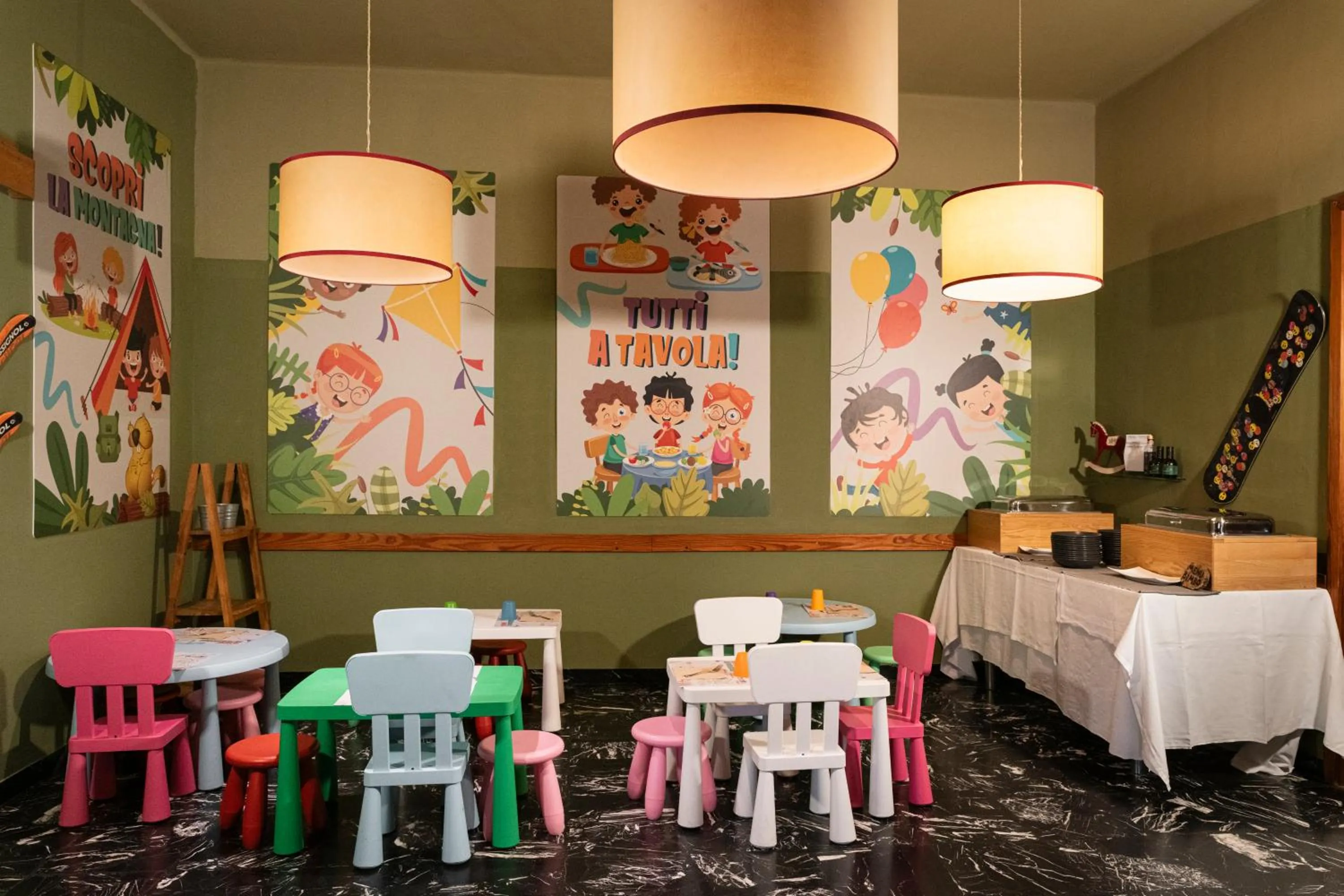 Children play ground in Hotel Miramonti Family & SPA