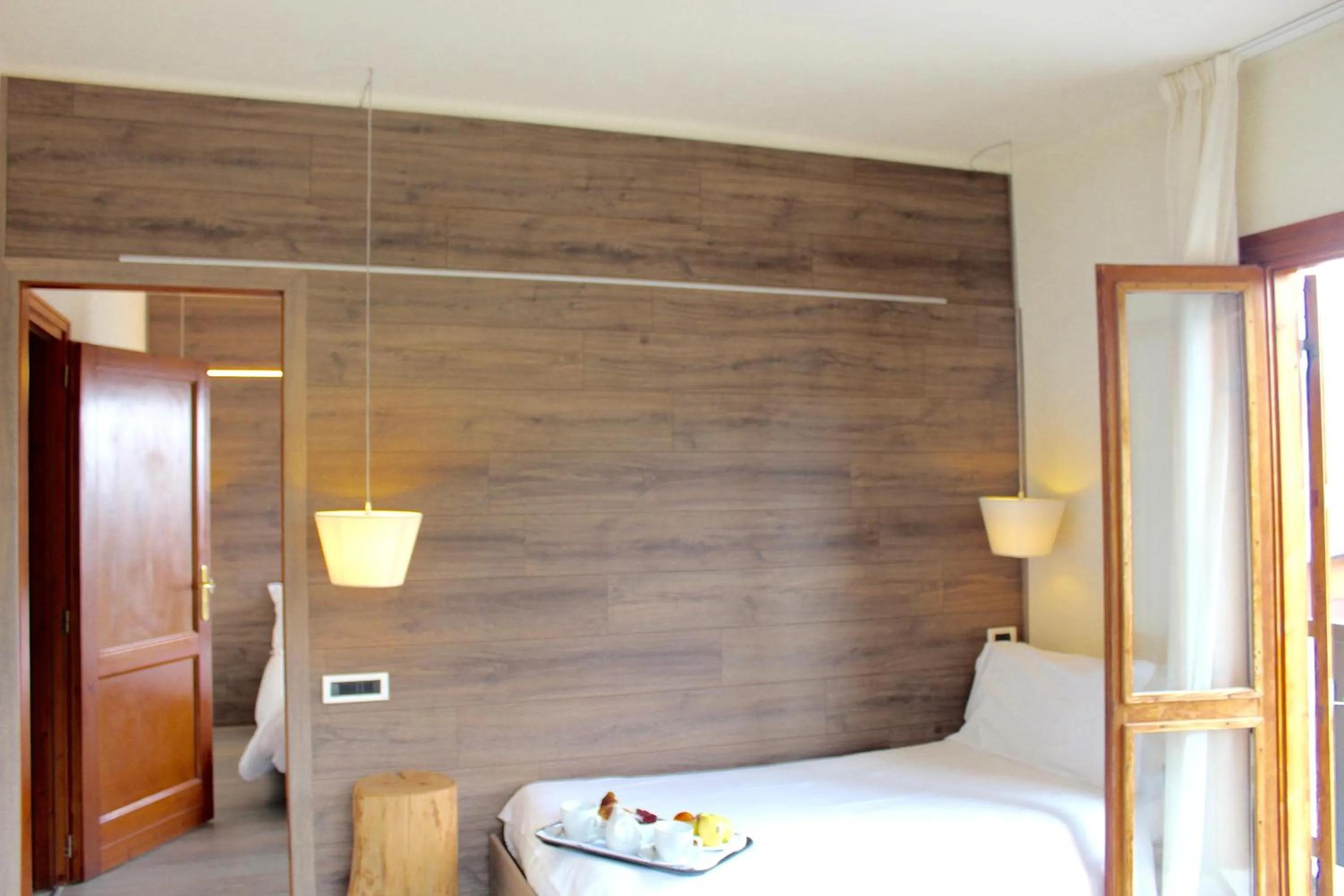 Bed in Hotel Miramonti Family & SPA