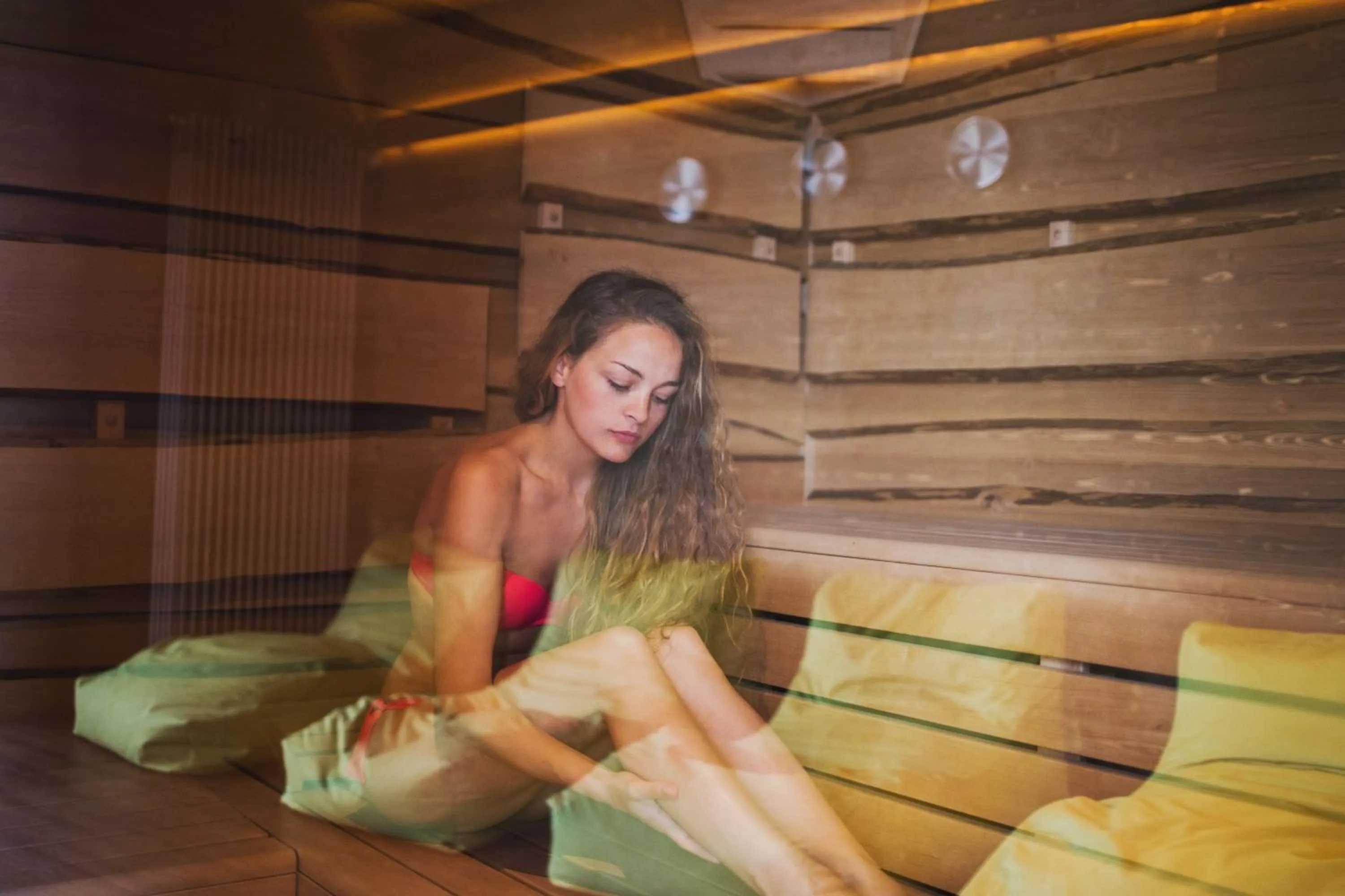 Sauna in Hotel Miramonti Family & SPA
