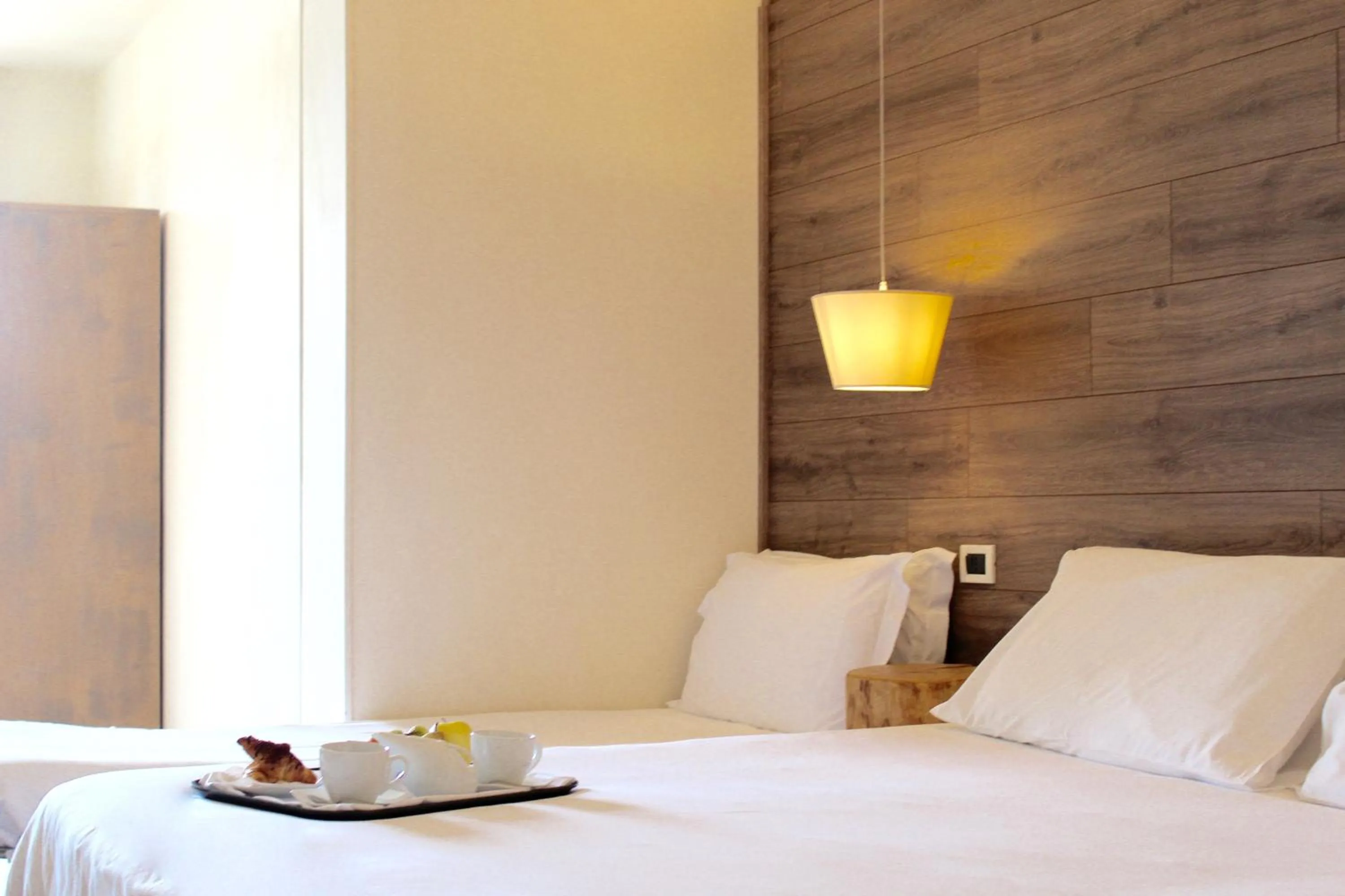 Bed in Hotel Miramonti Family & SPA