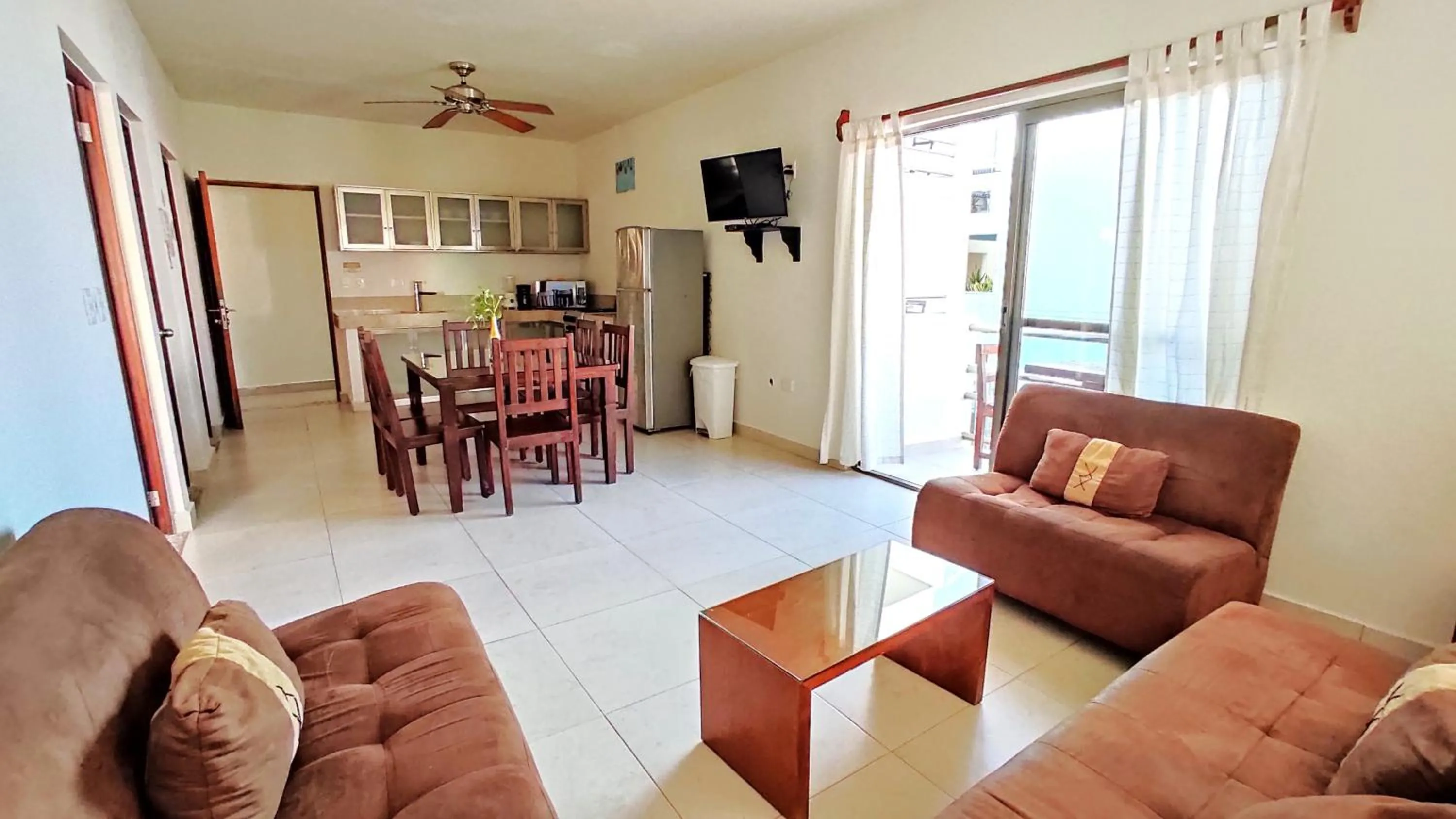 Living room in Arrecifes Suites