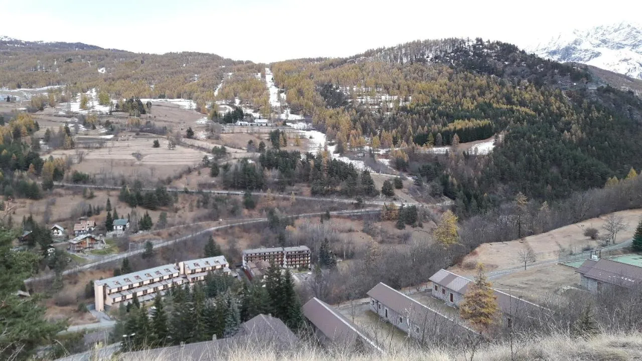 Bird's eye view in Ca' Francesca - bilocale a Cesana Torinese