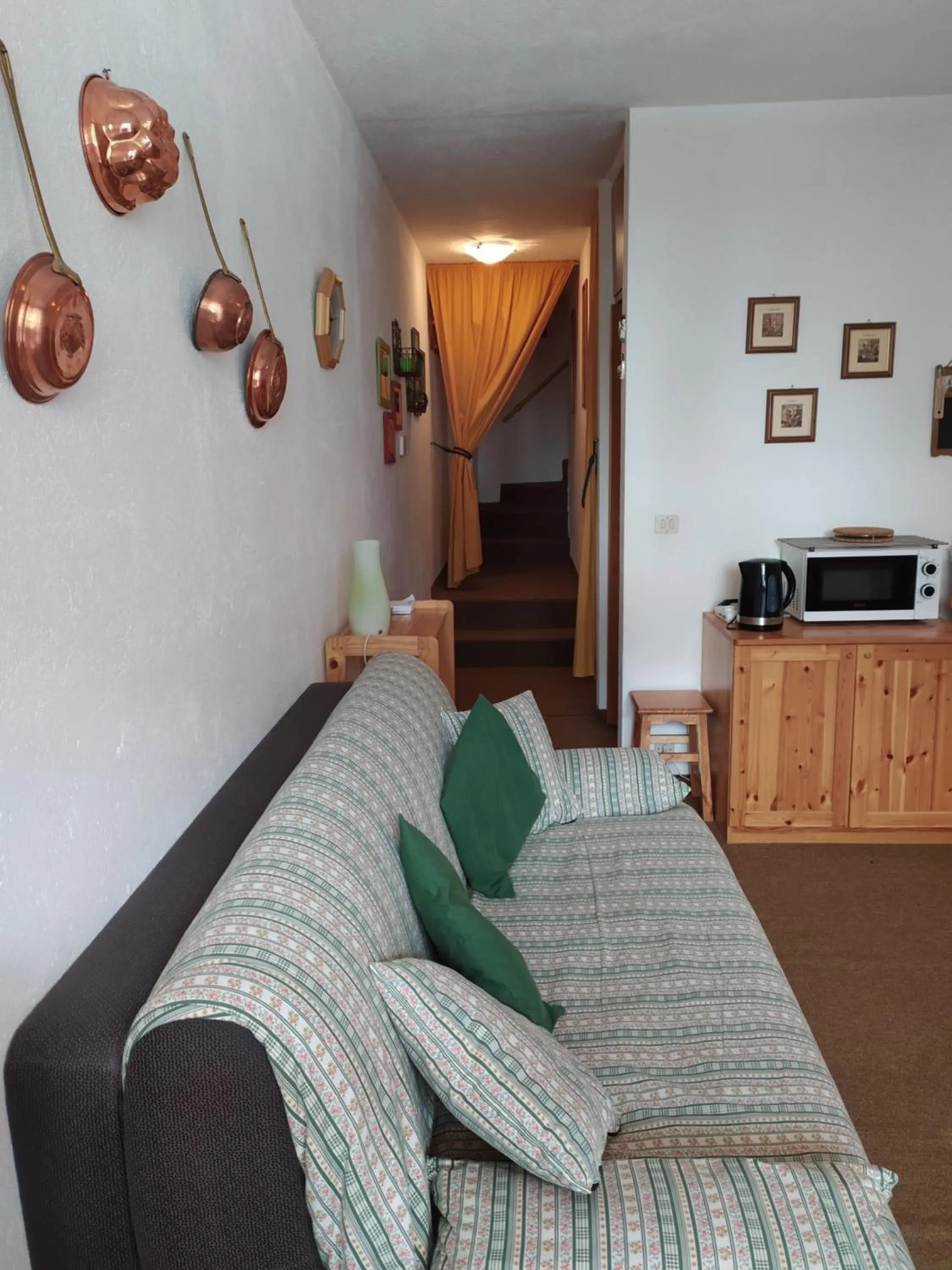 Living room in Ca' Francesca - bilocale a Cesana Torinese