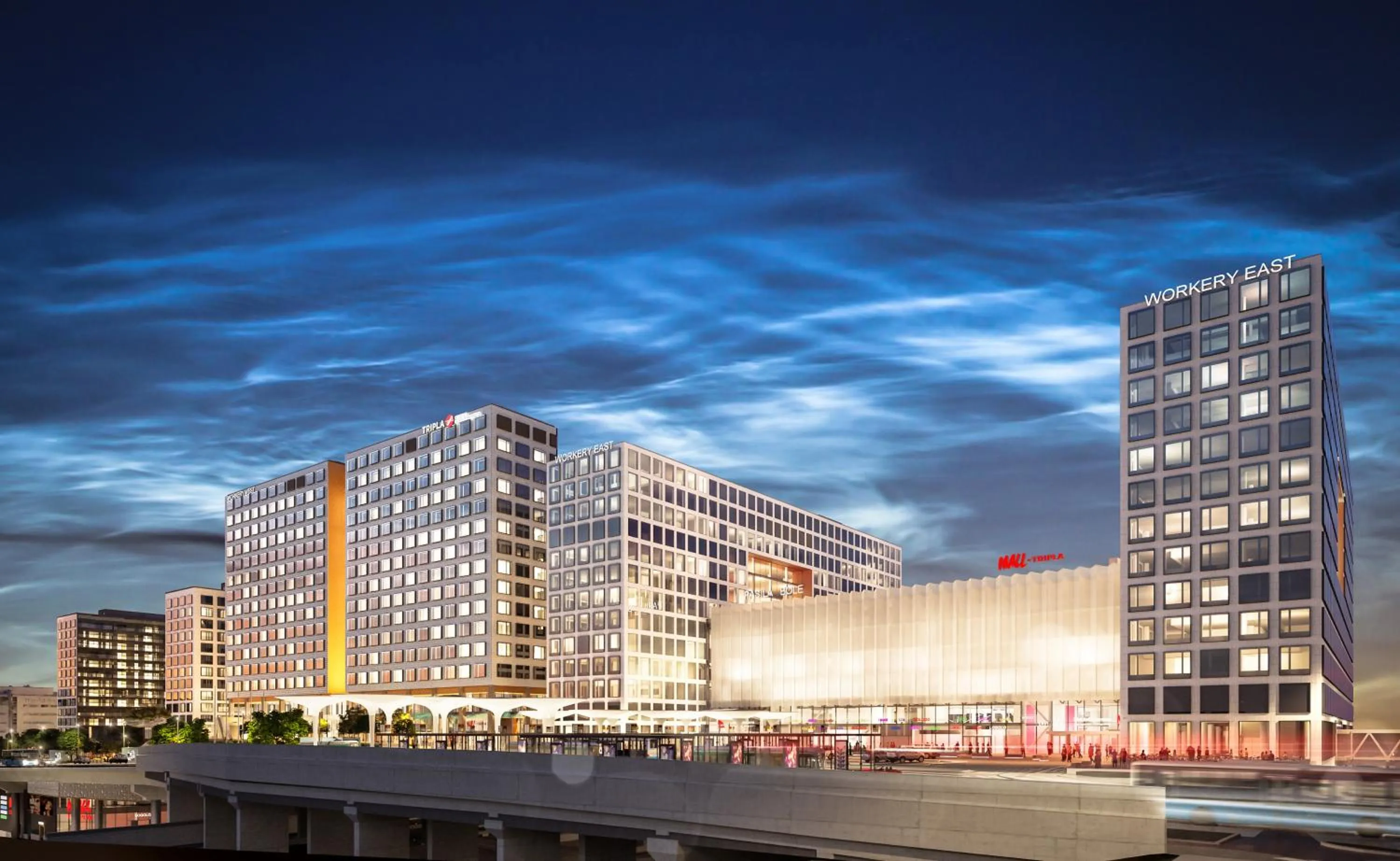 Facade/entrance in Original Sokos Hotel Tripla Helsinki