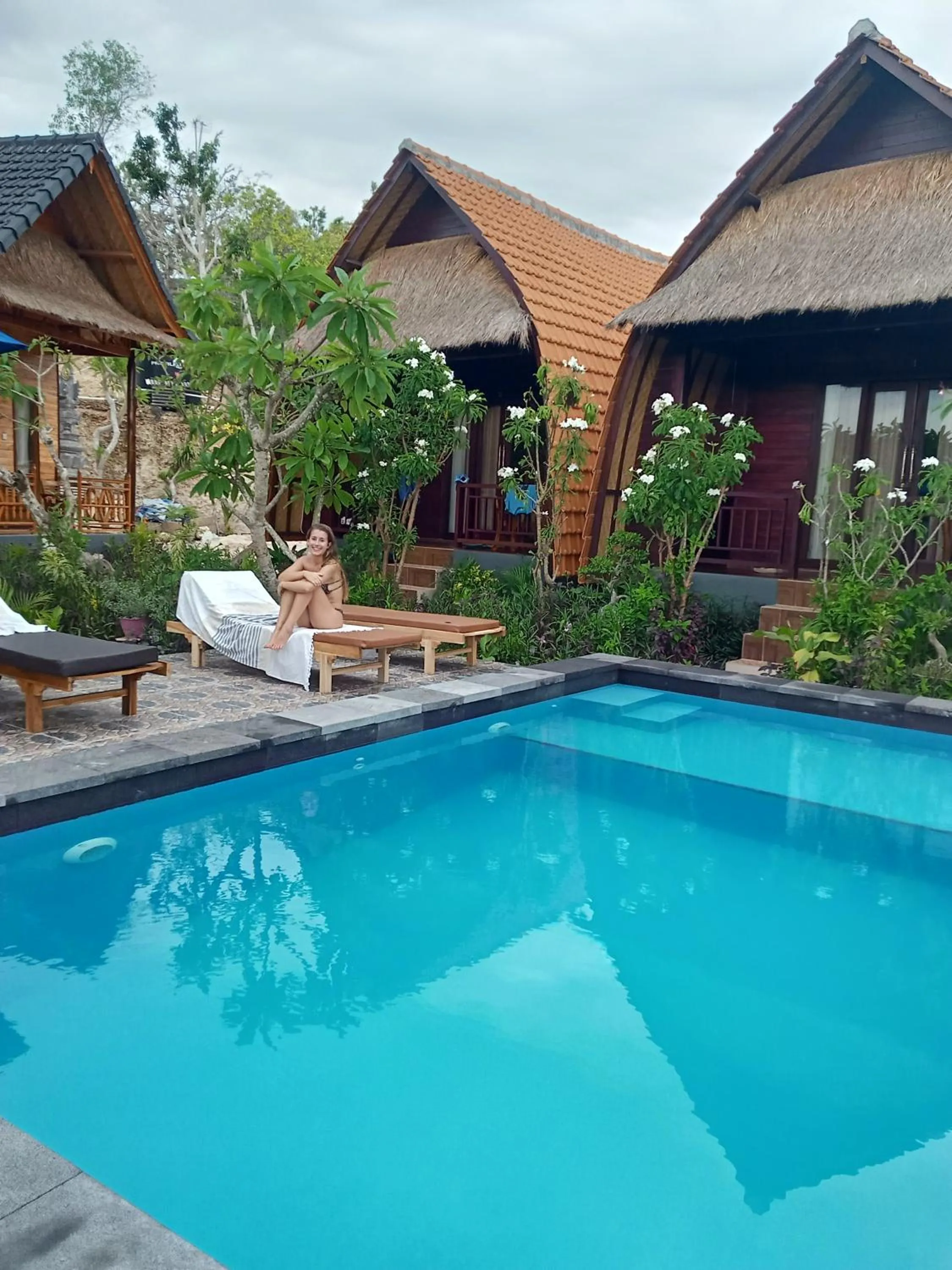 Swimming pool in Agasta Villa