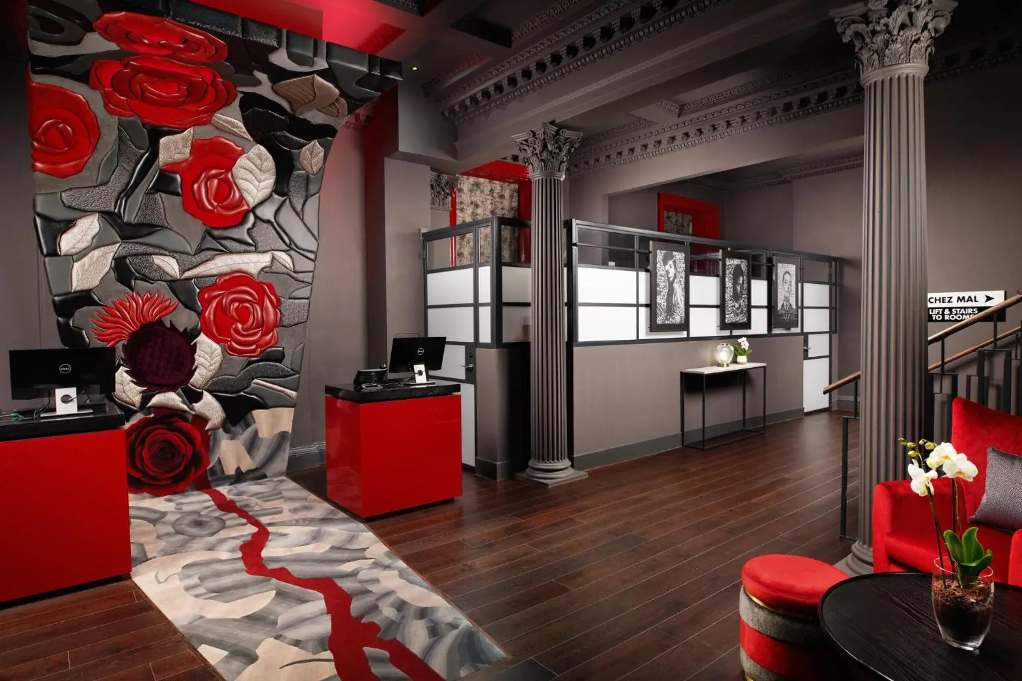 Lobby or reception in Malmaison Edinburgh City Lobby or reception in Malmaison Edinburgh City