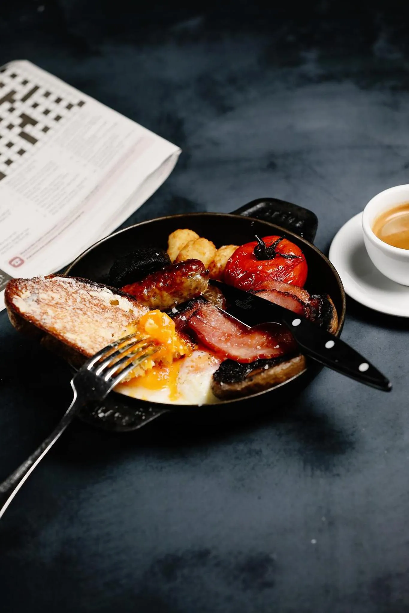 Food close-up in Malmaison Edinburgh City