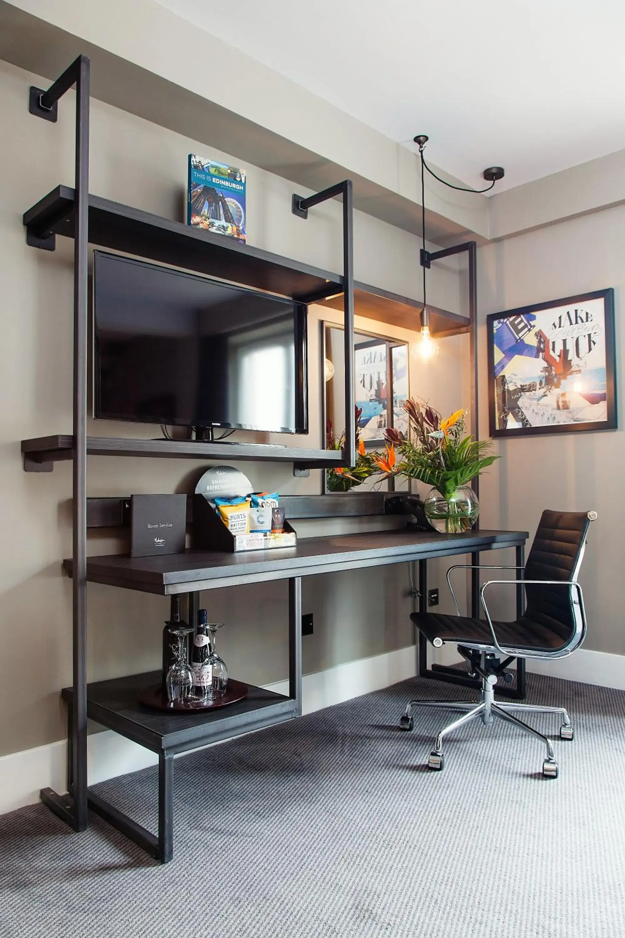 Bedroom in Malmaison Edinburgh City Bedroom in Malmaison Edinburgh City