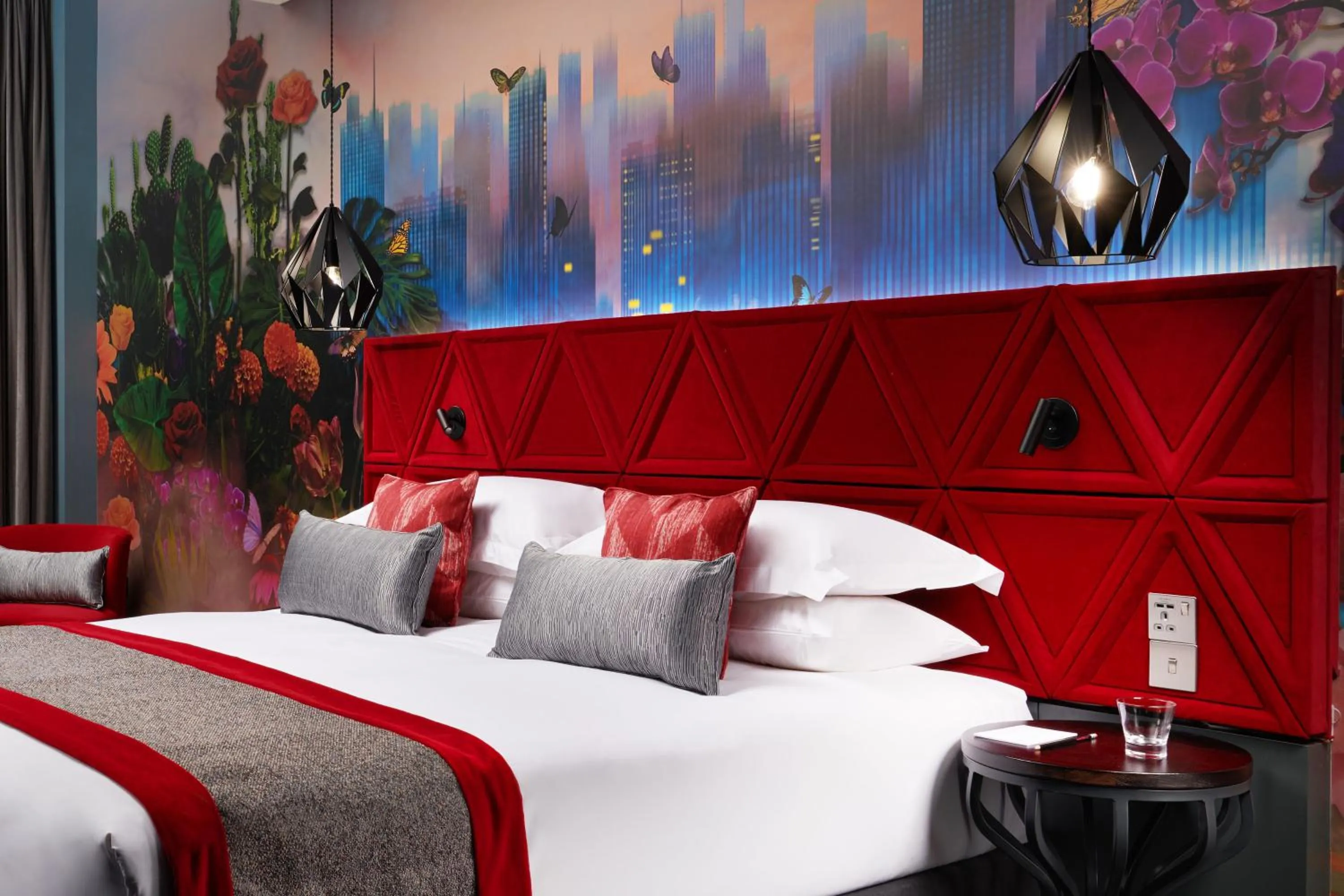 Bed in Malmaison Edinburgh City