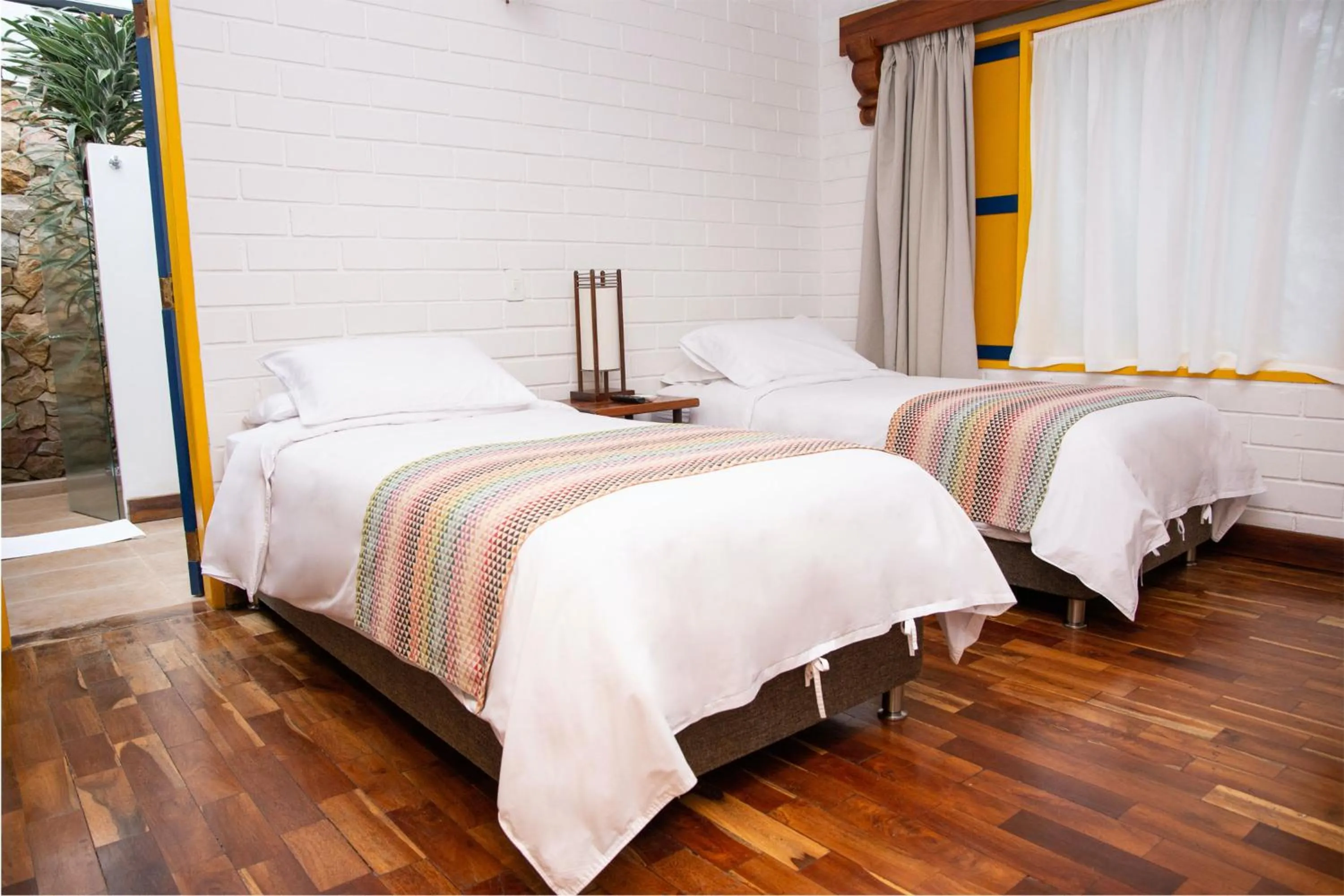 Bedroom, Bed in Termales El Otoño