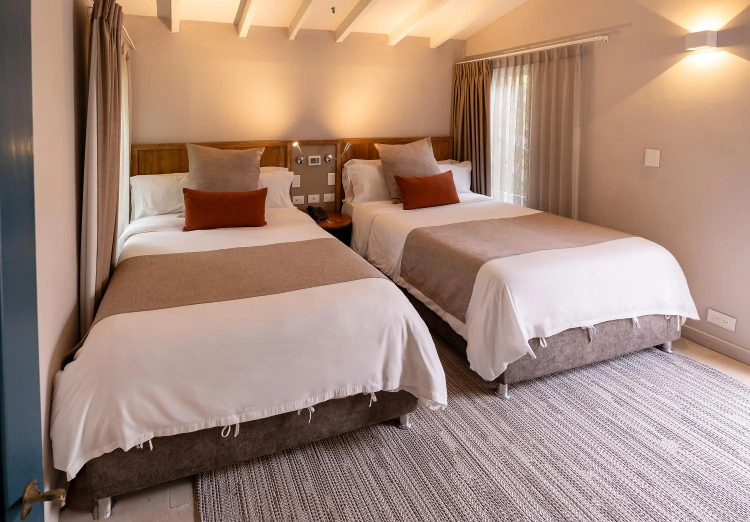 Bedroom, Bed in Termales El Otoño