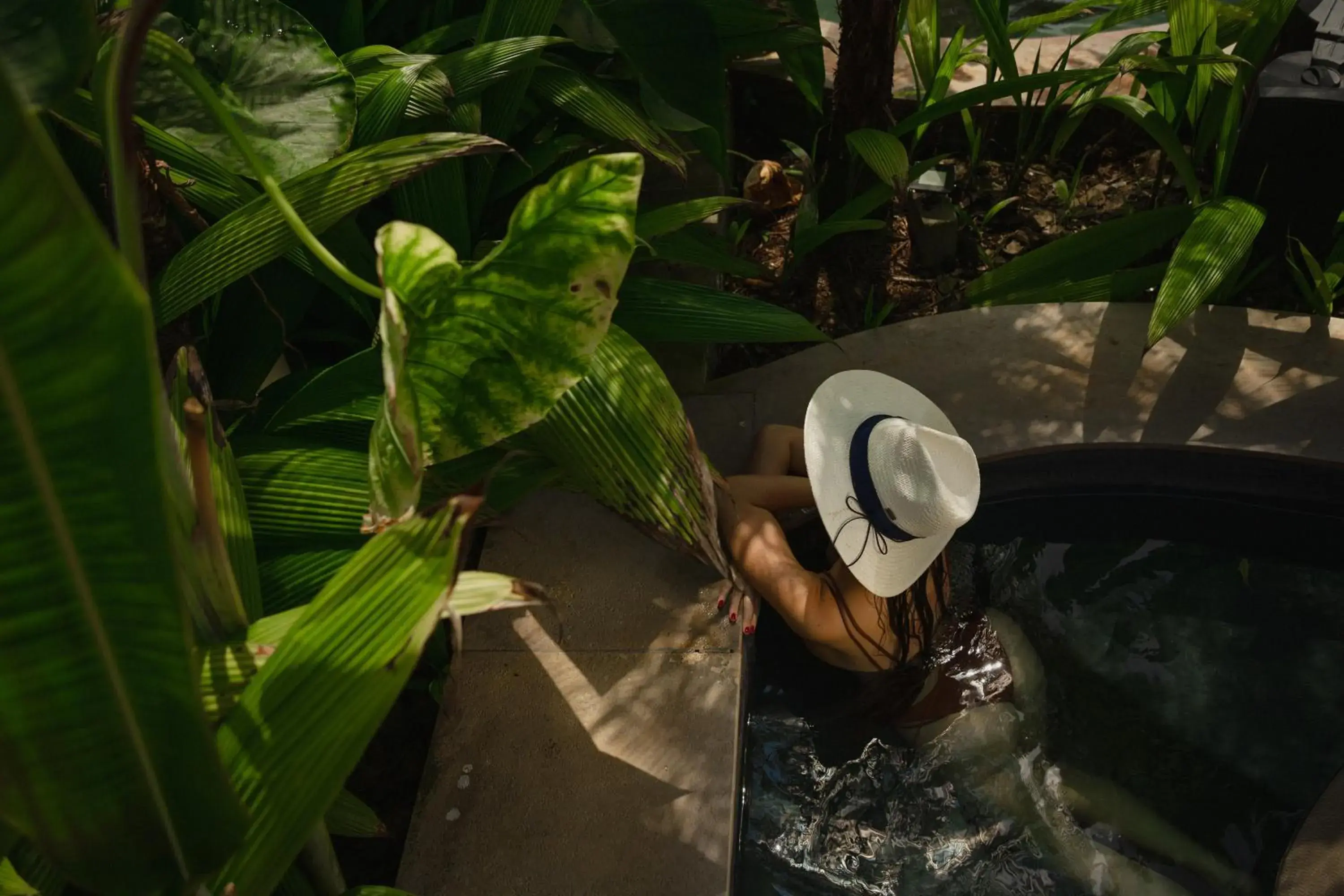 Pool view in Termales El Otoño Pool view in Termales El Otoño