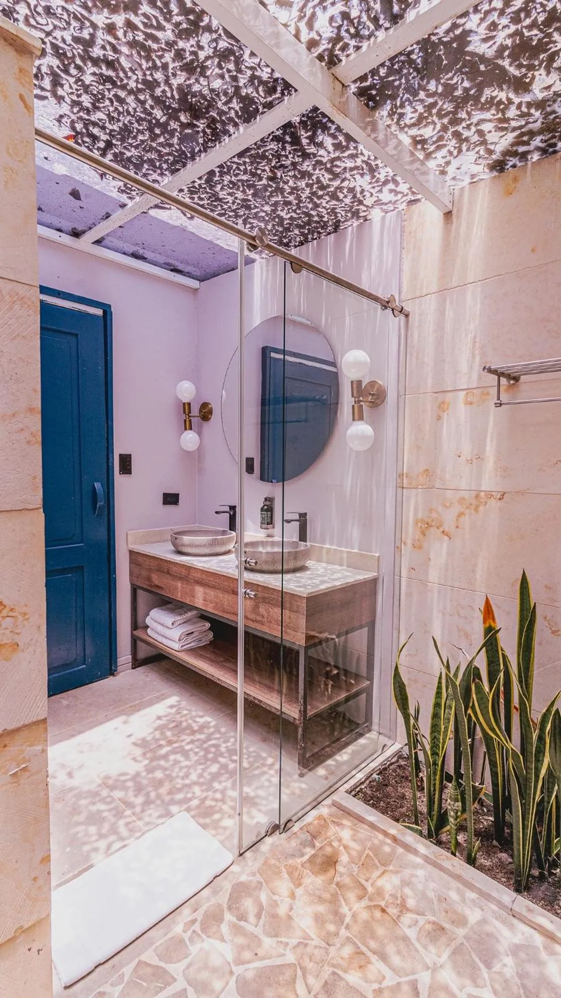 Bathroom in Termales El Otoño