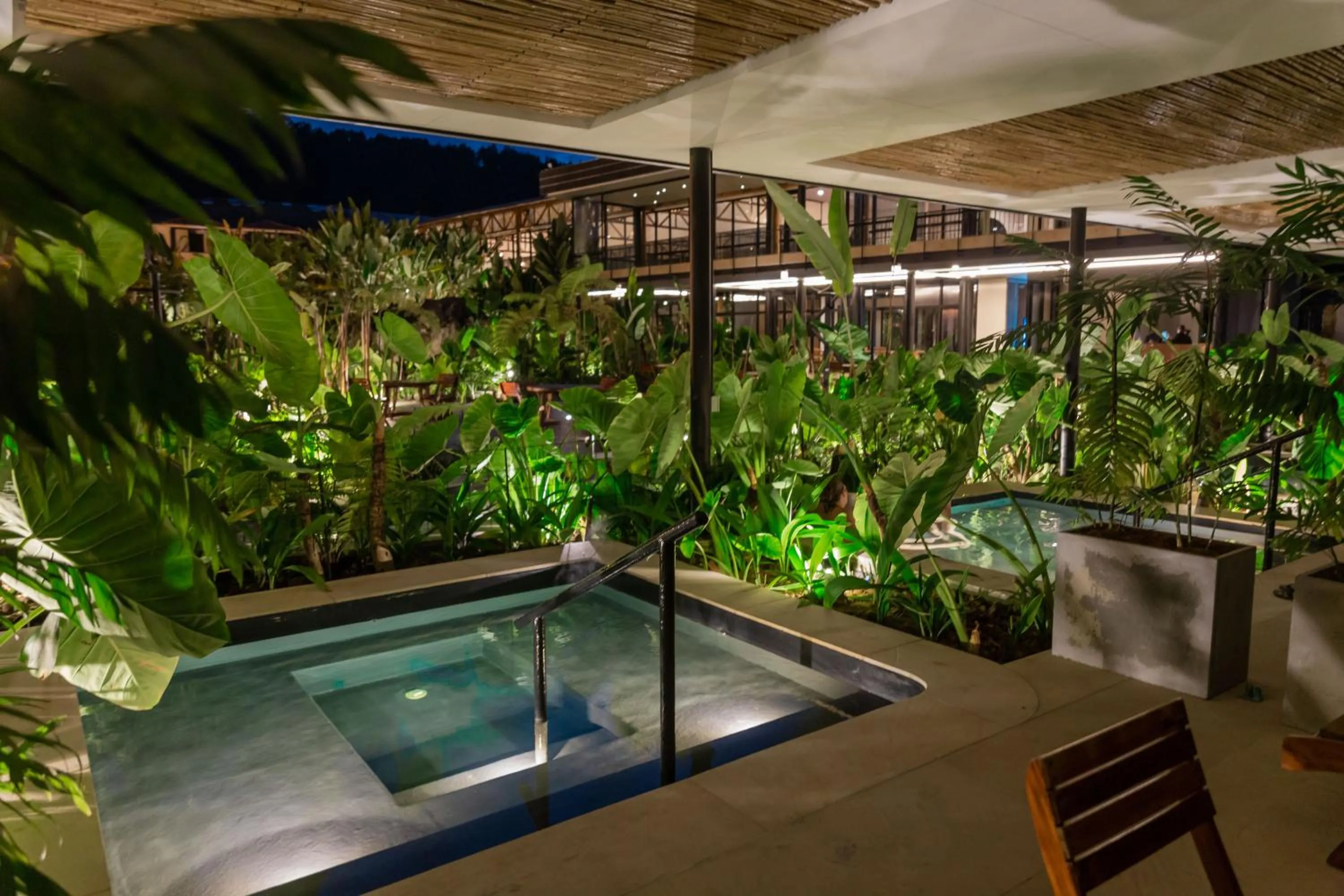 Swimming pool in Termales El Otoño