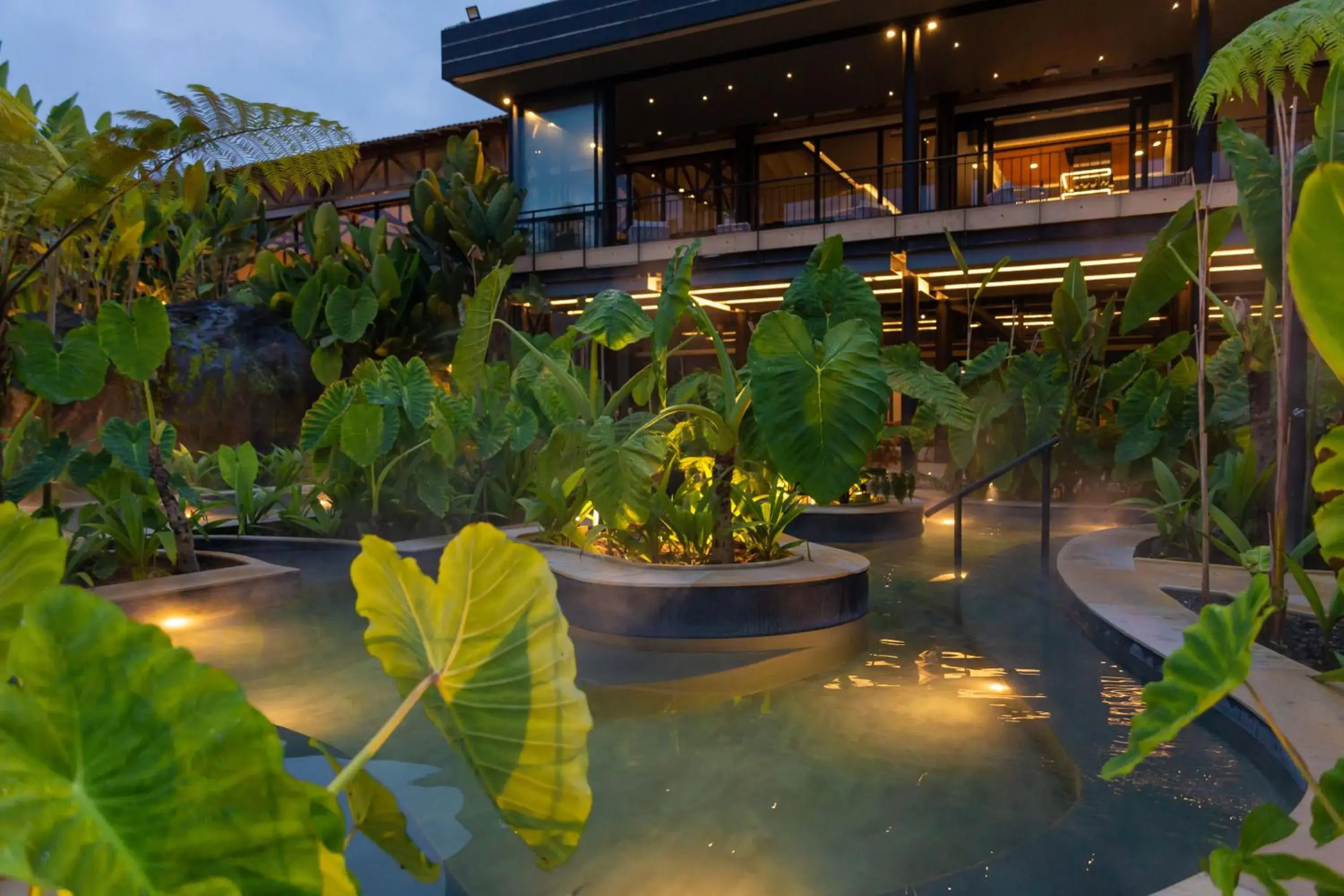 Pool view in Termales El Otoño Pool view in Termales El Otoño