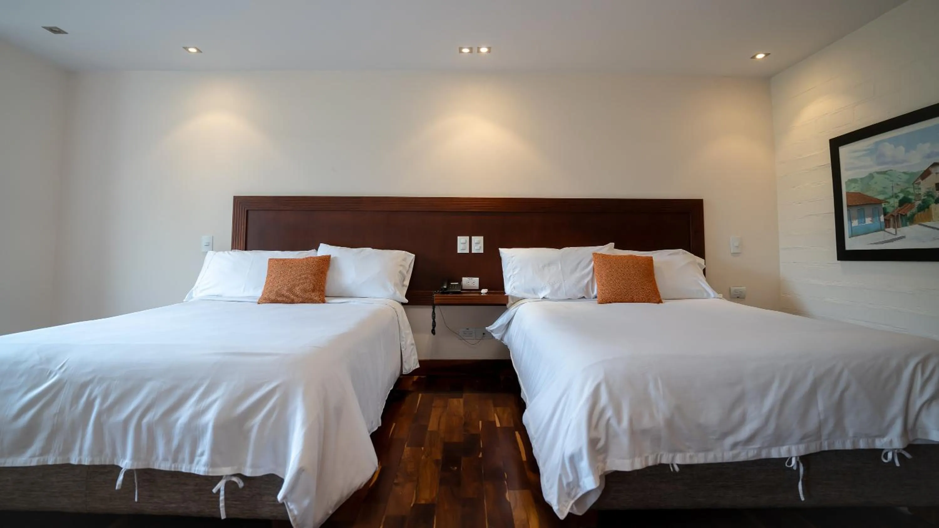 Bedroom, Bed in Termales El Otoño