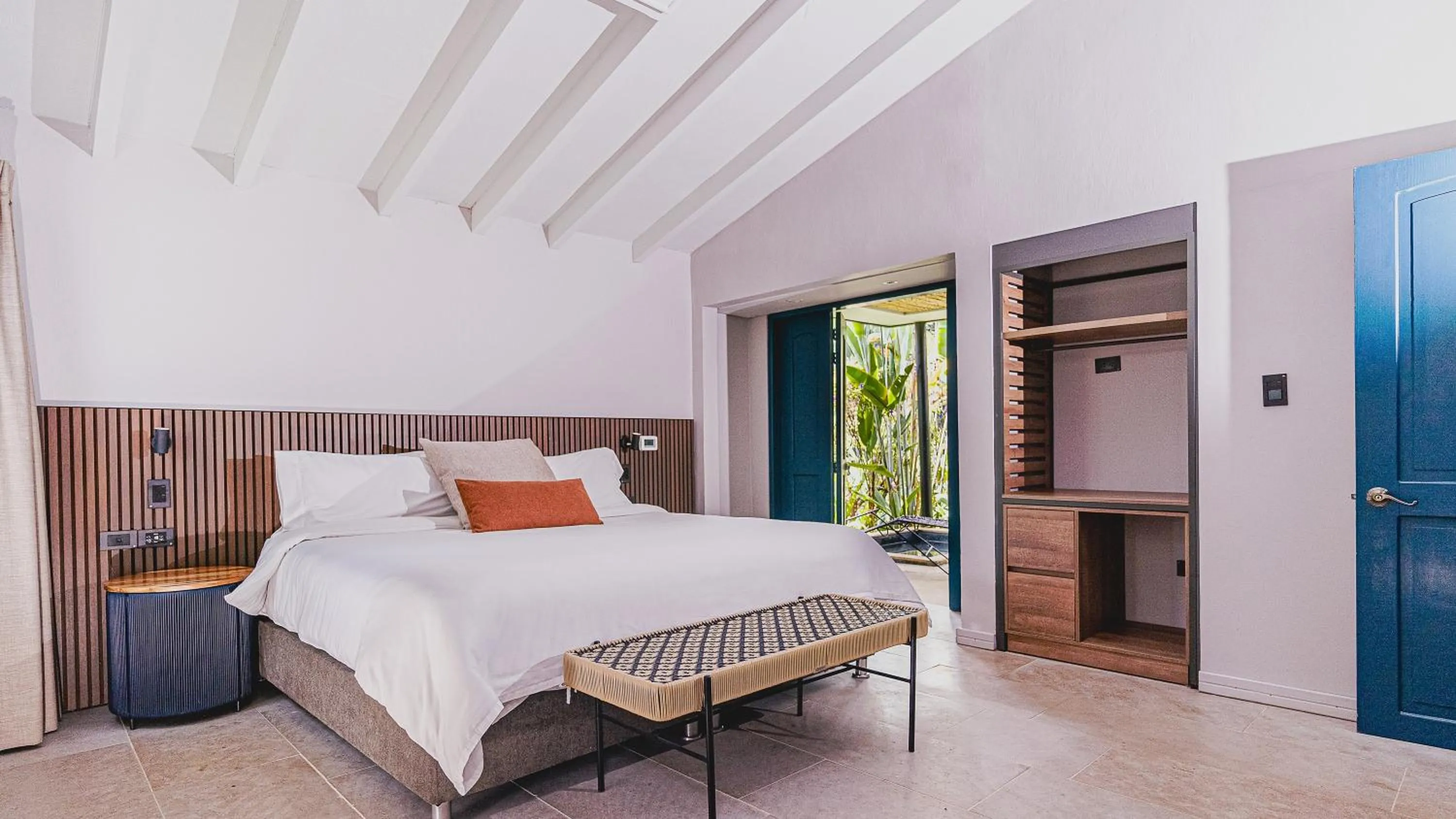 Bedroom, Bed in Termales El Otoño