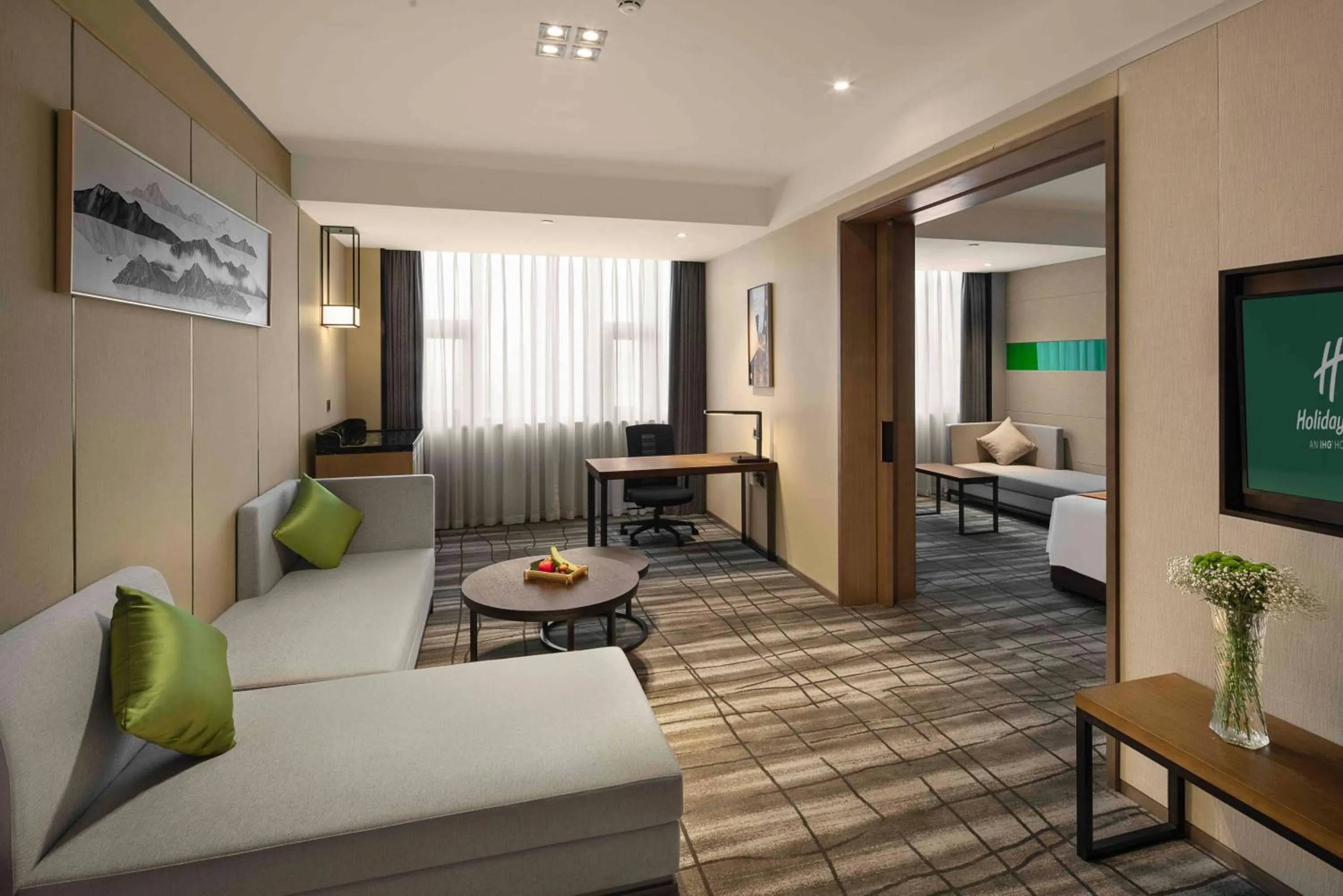 Living room in Holiday Inn Chengdu Airport by IHG