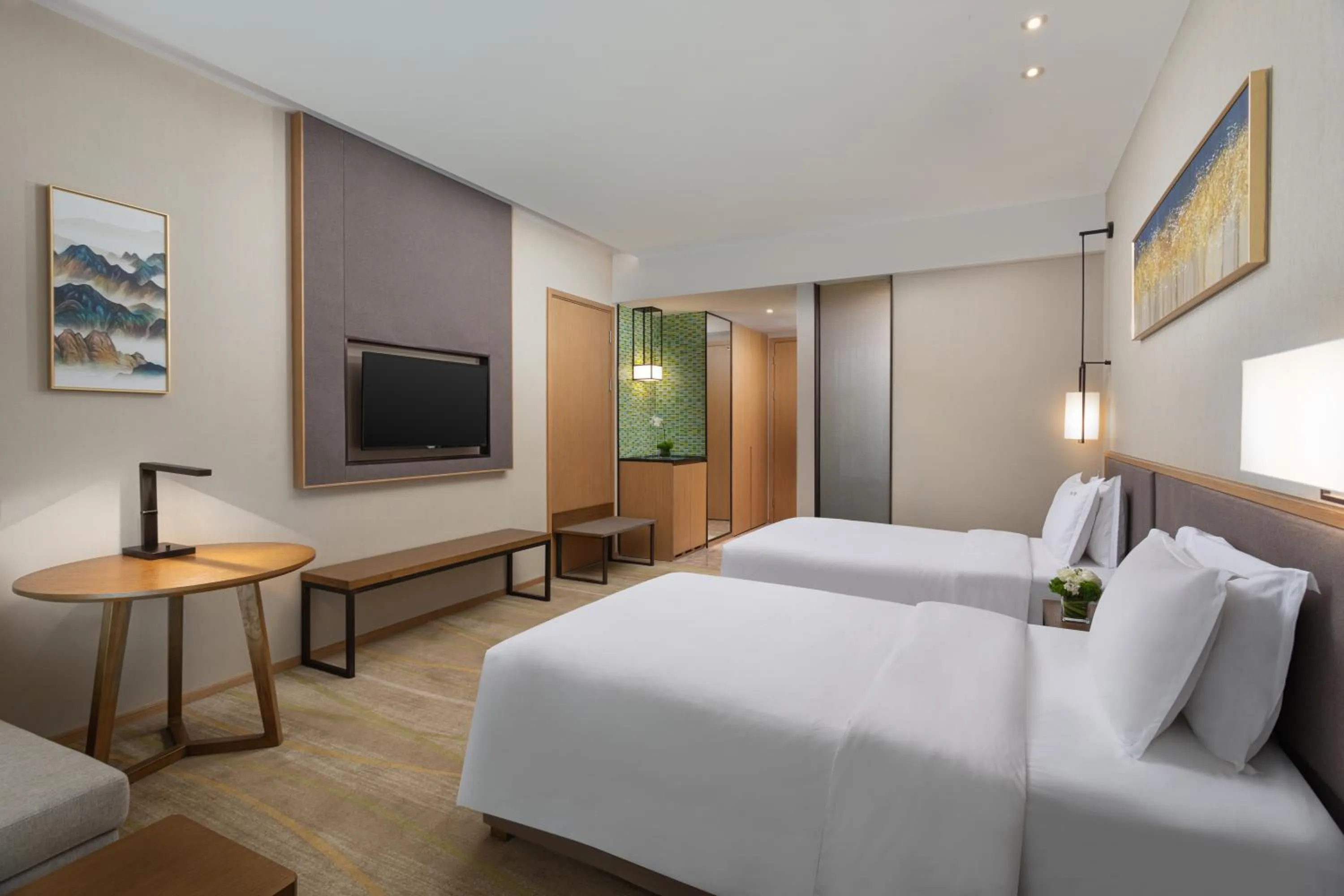 Bed in Holiday Inn Chengdu Airport by IHG