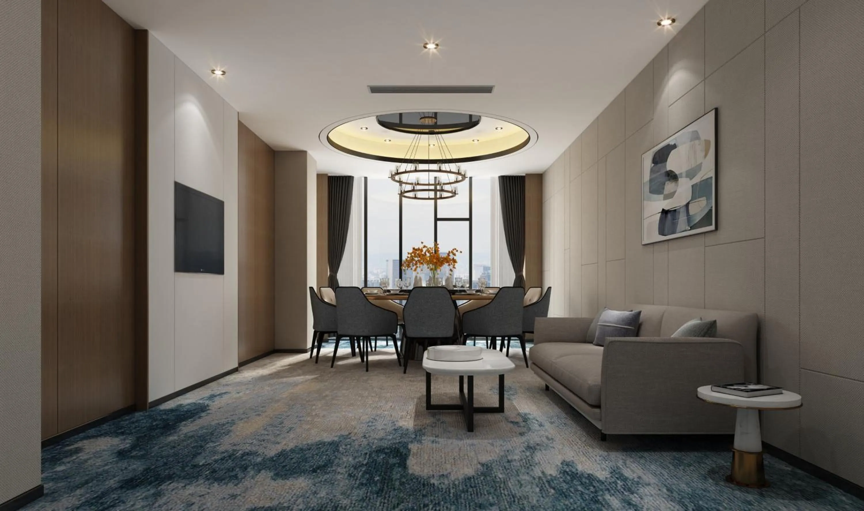 Restaurant/places to eat in Holiday Inn Chengdu Airport by IHG