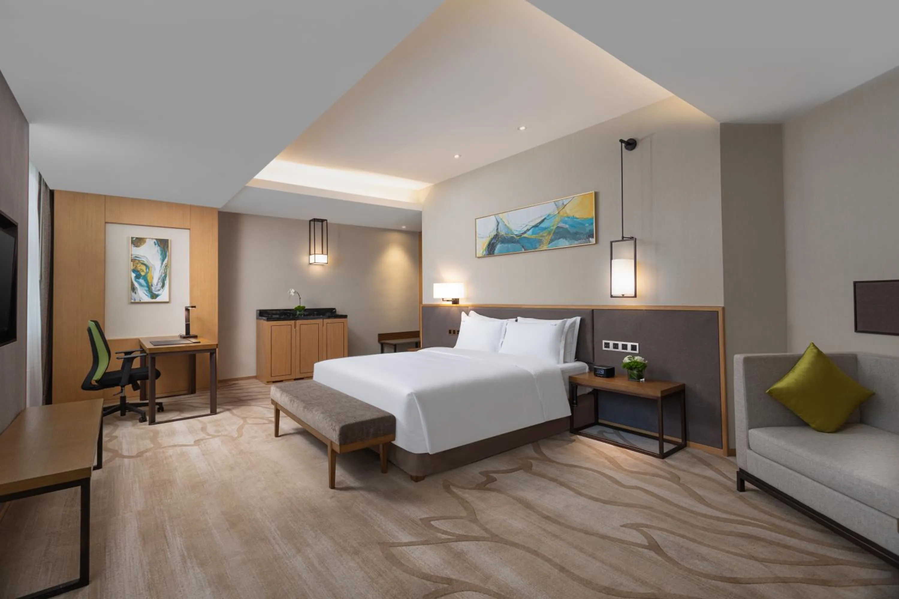 Bed in Holiday Inn Chengdu Airport by IHG
