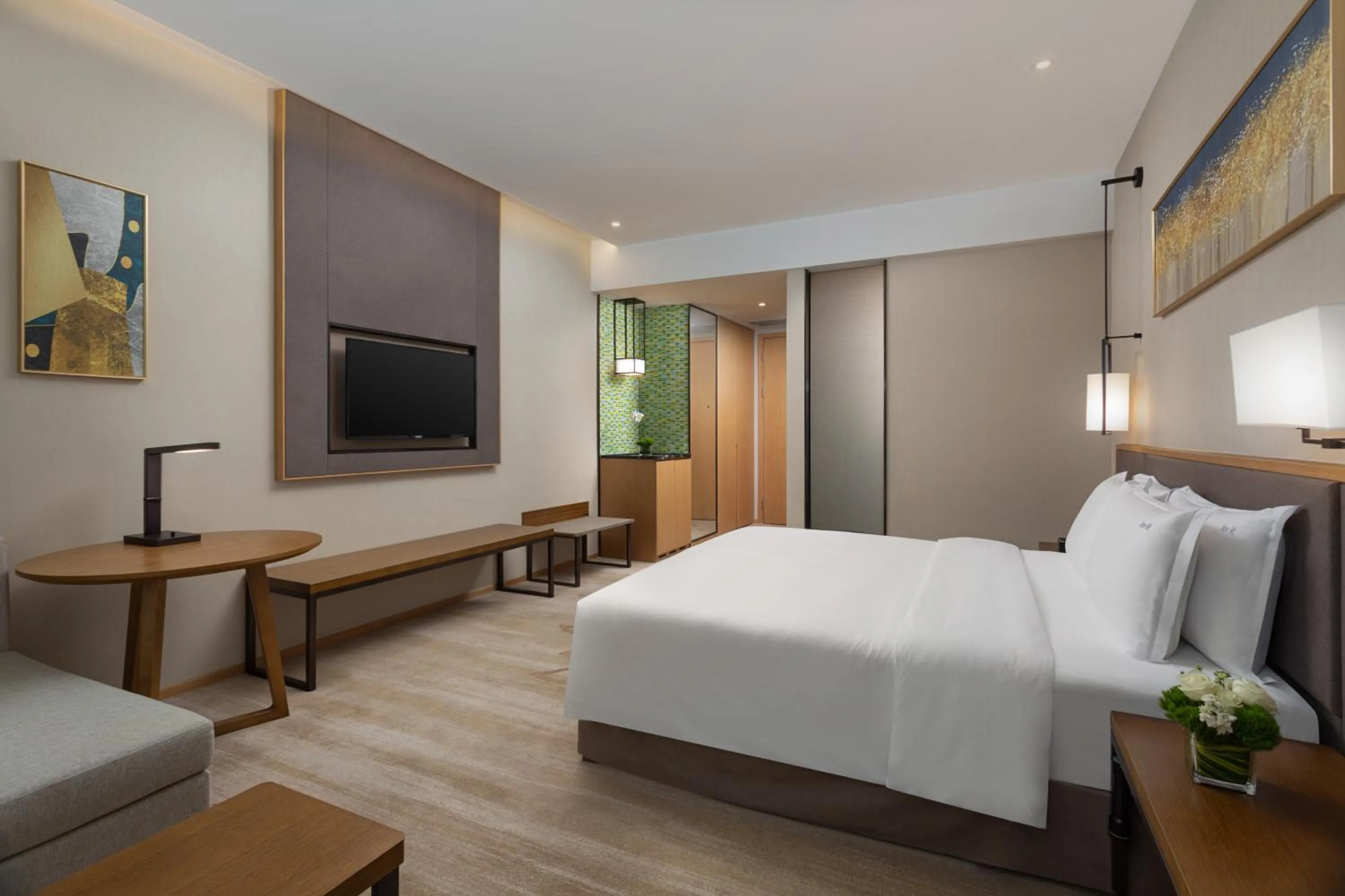 Bed in Holiday Inn Chengdu Airport by IHG