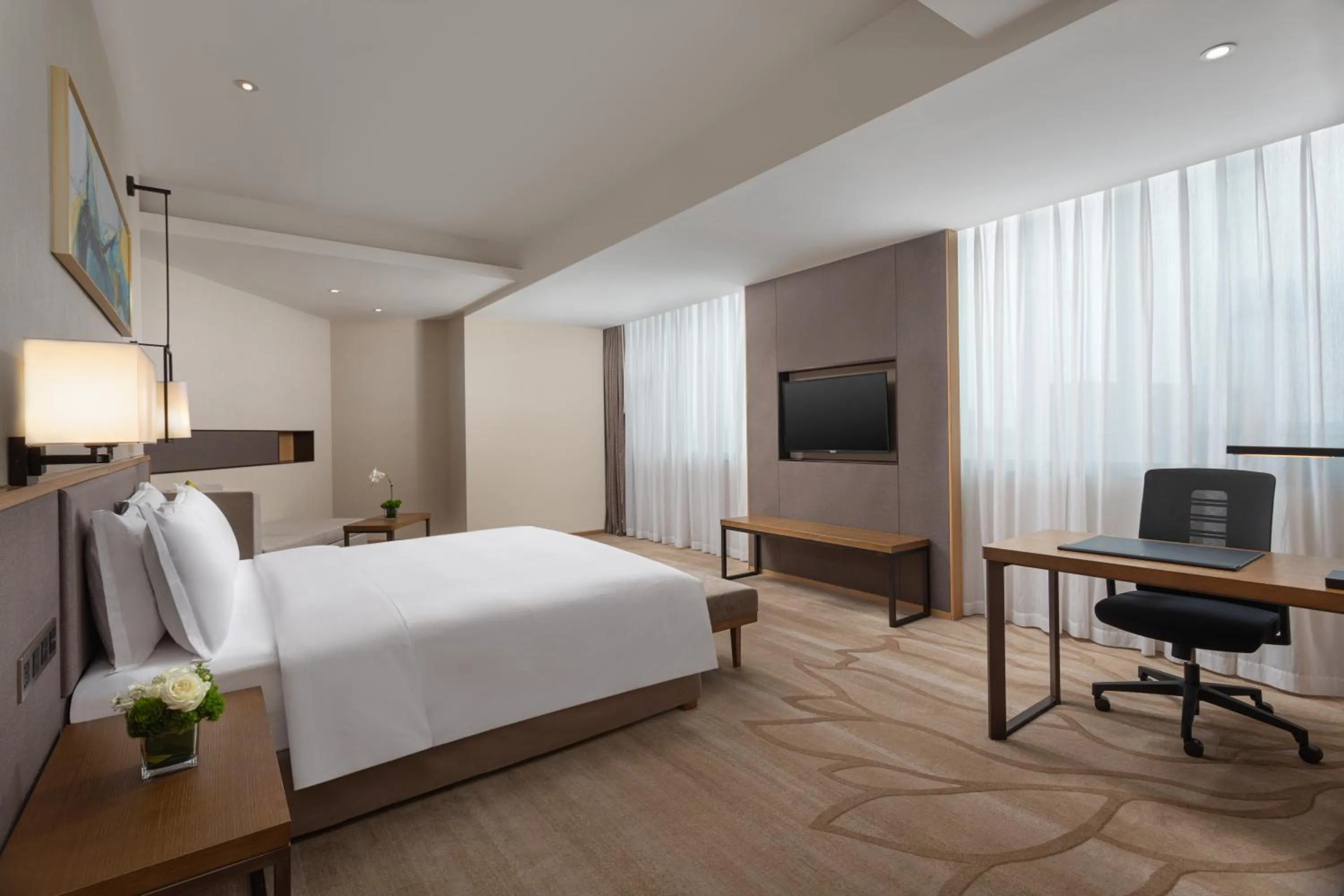 Bed in Holiday Inn Chengdu Airport by IHG