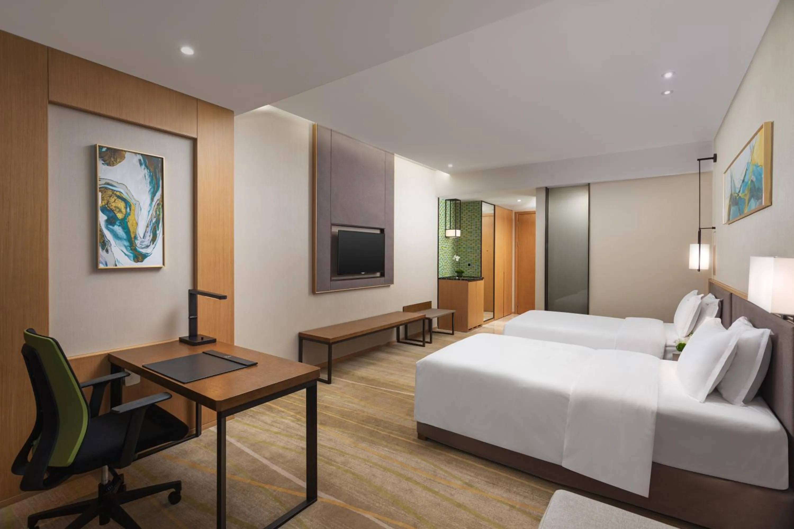 Bed in Holiday Inn Chengdu Airport by IHG