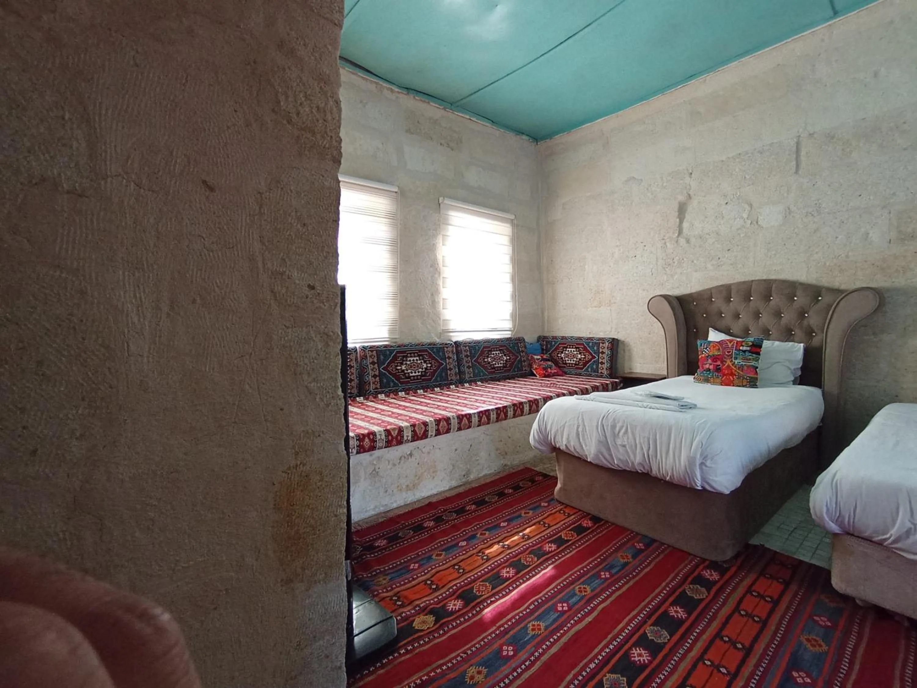 Bedroom, Bed in Sandık cave suites