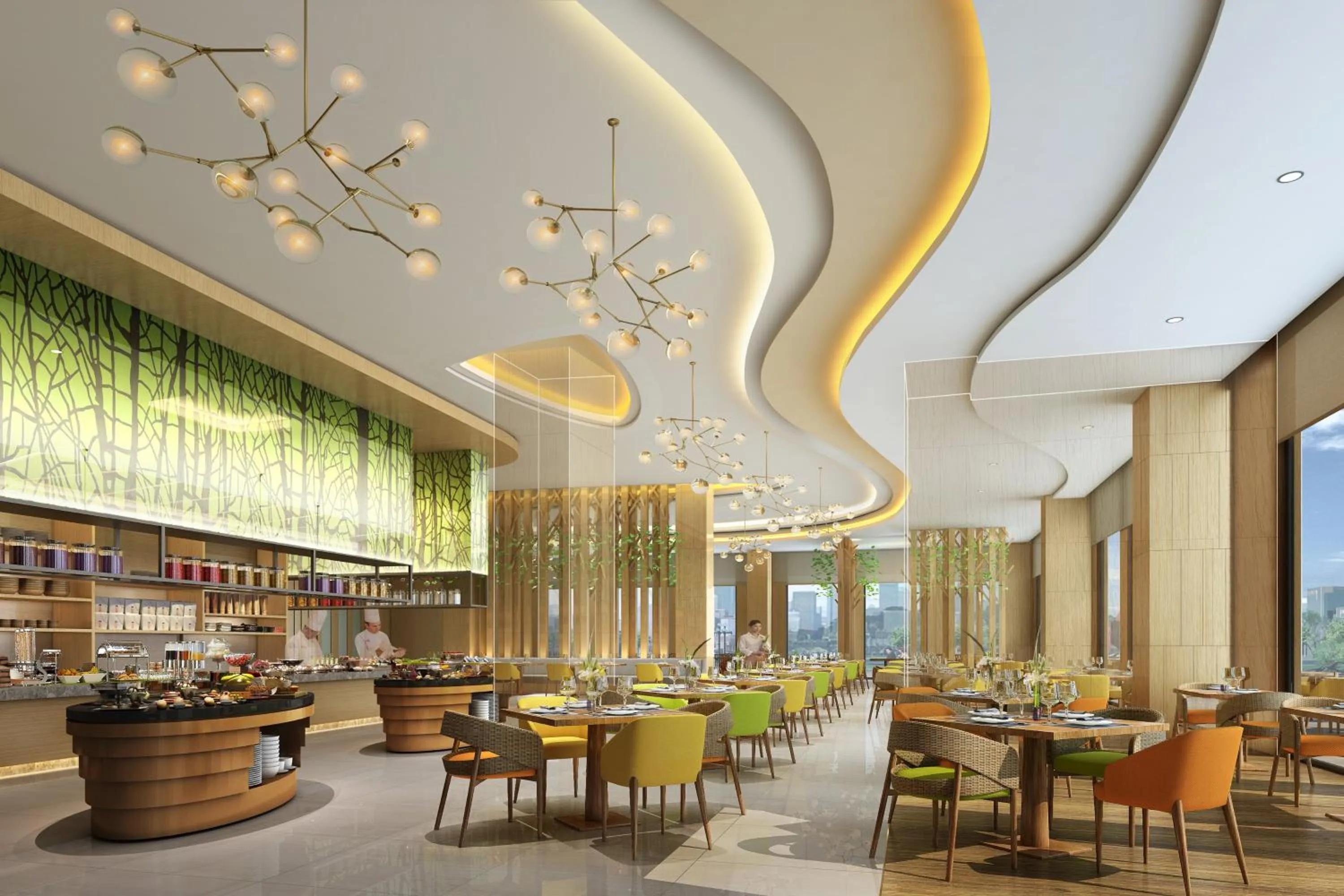 Restaurant/places to eat in Holiday Inn Changsha Dawangshan by IHG