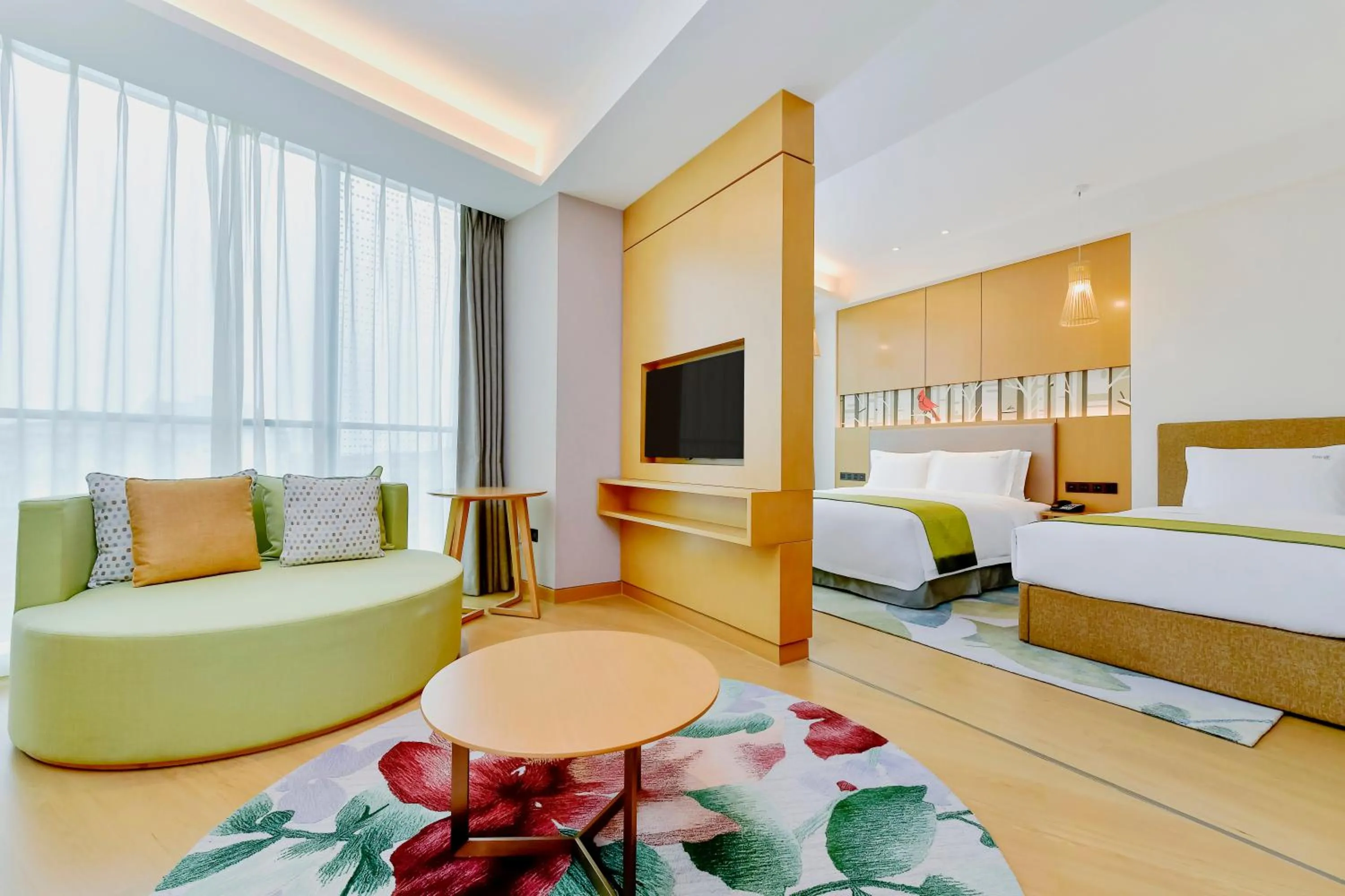 Bedroom, Bed in Holiday Inn Changsha Dawangshan by IHG