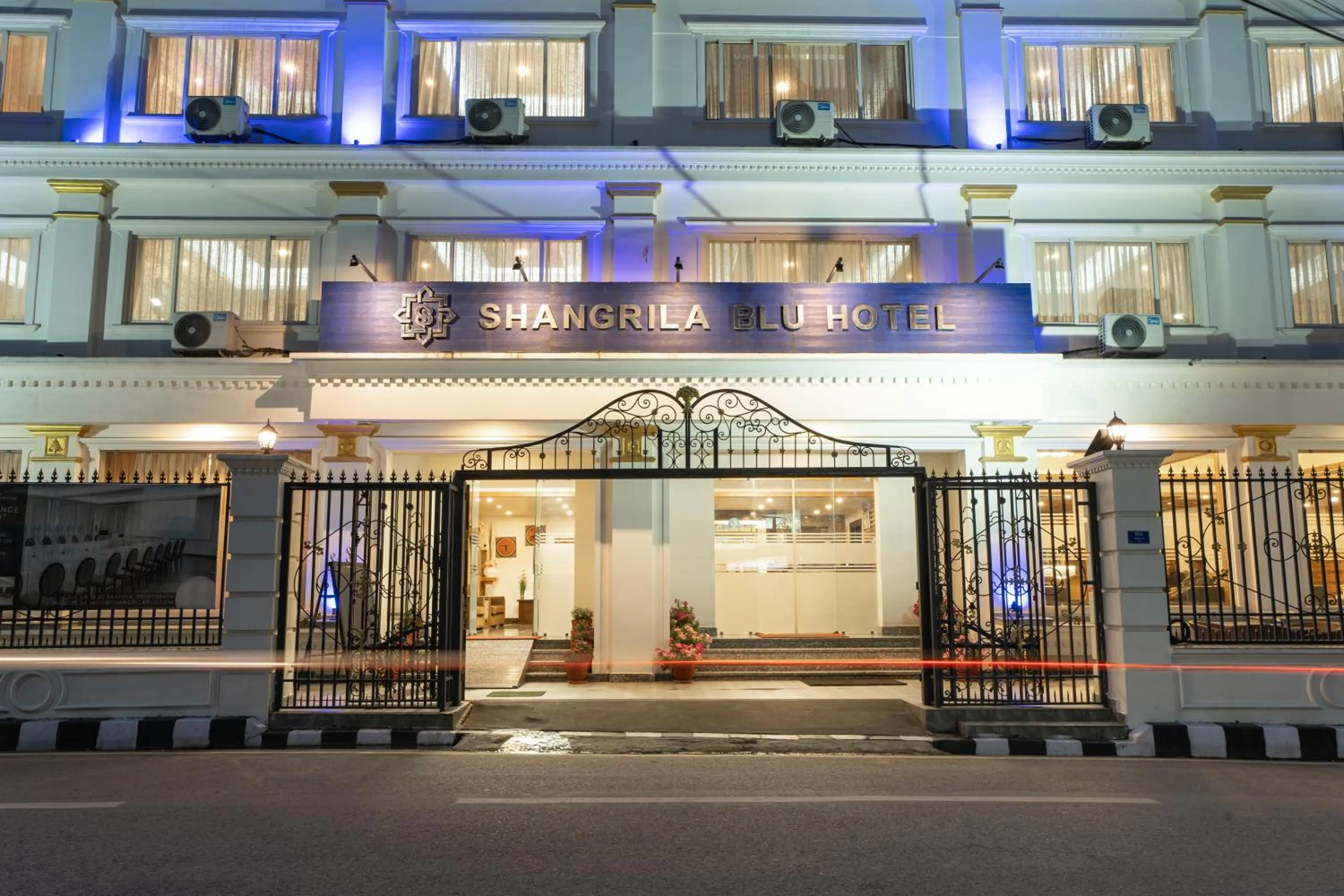 Property building in Shangrila Blu Hotel
