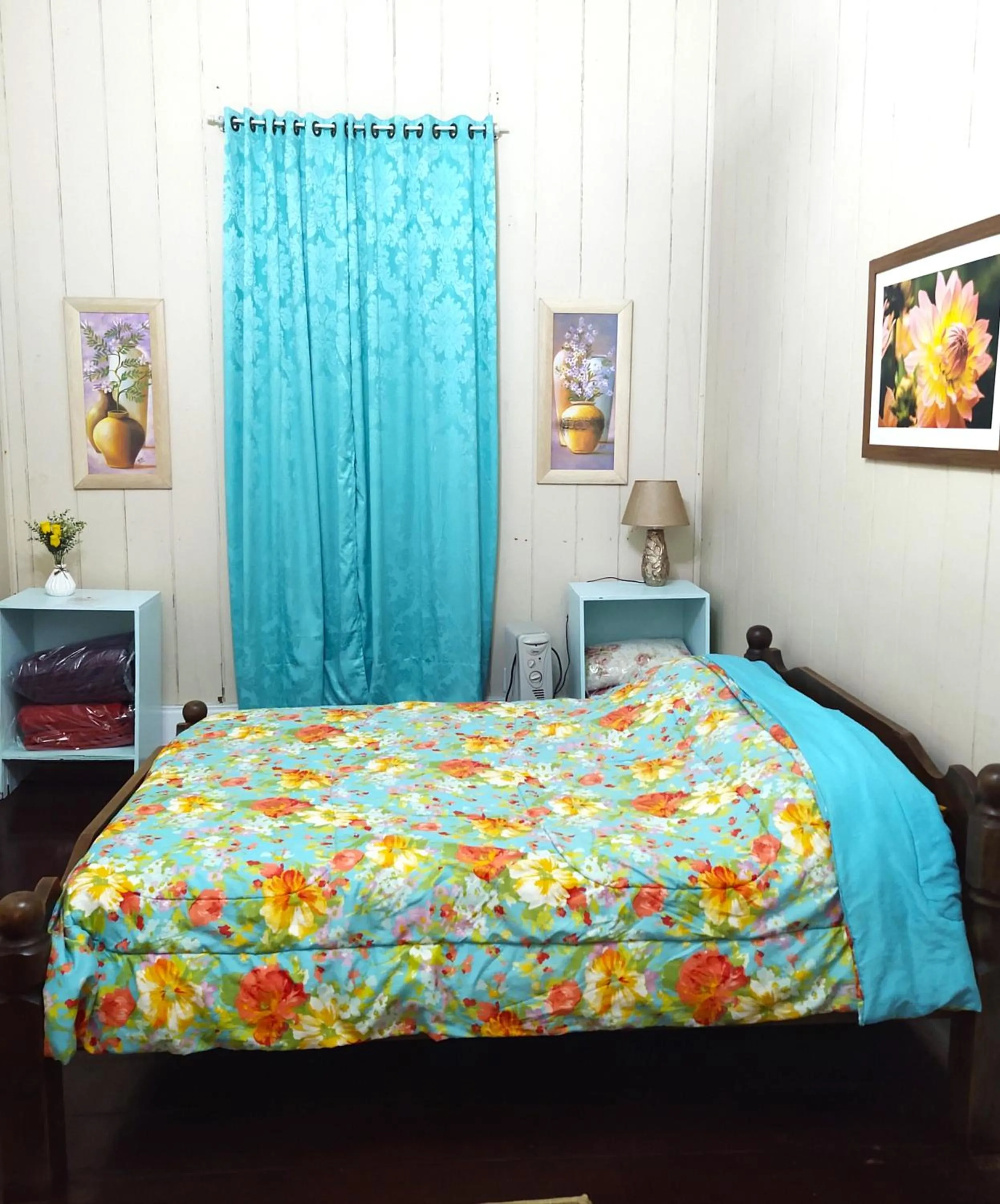 Bed in Pousada Shamballah Paranapiacaba