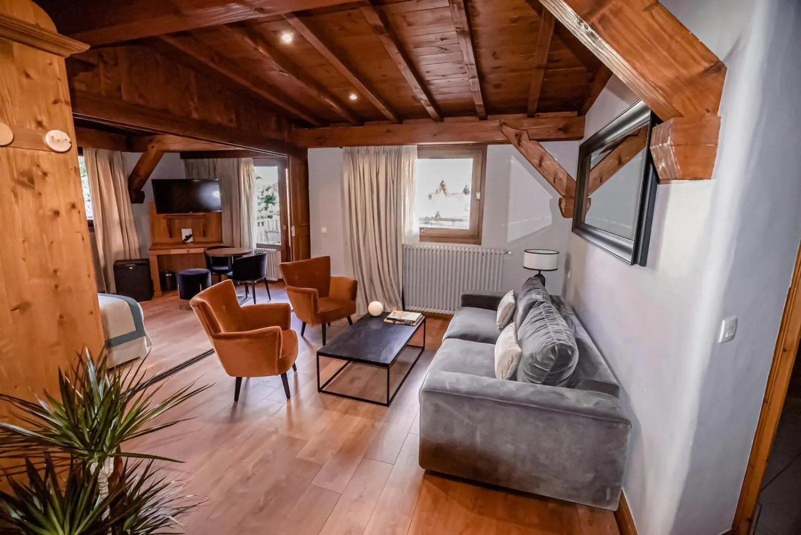 Living room in Au Vieux Moulin